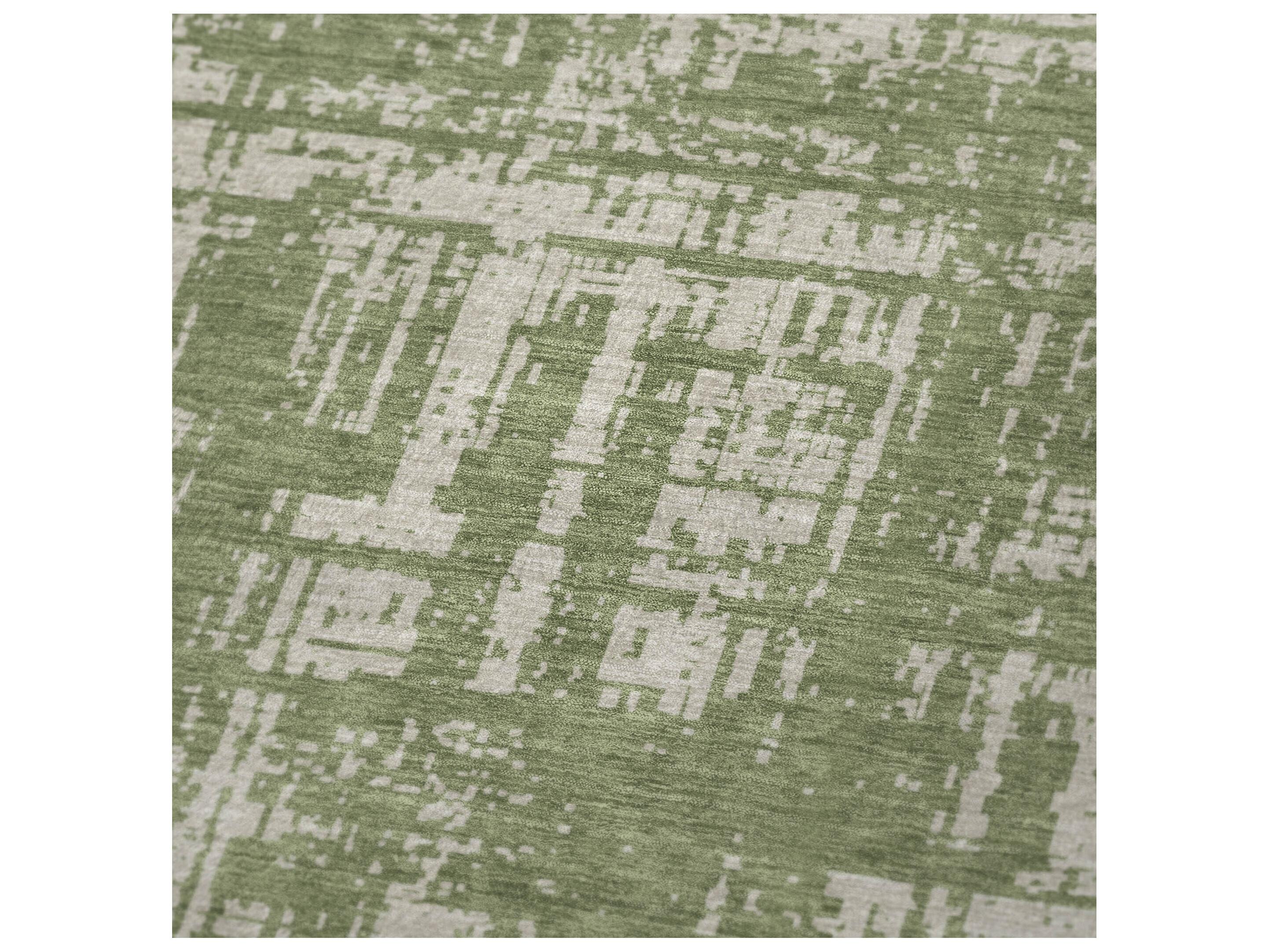 Dalyn Sherpa Green Polyester Throw