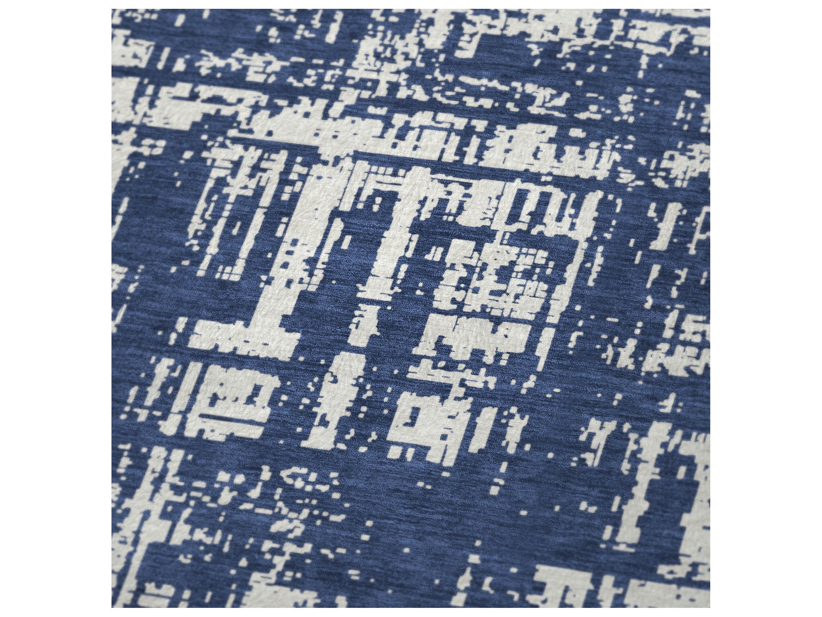 Dalyn Sherpa Blue Polyester Throw