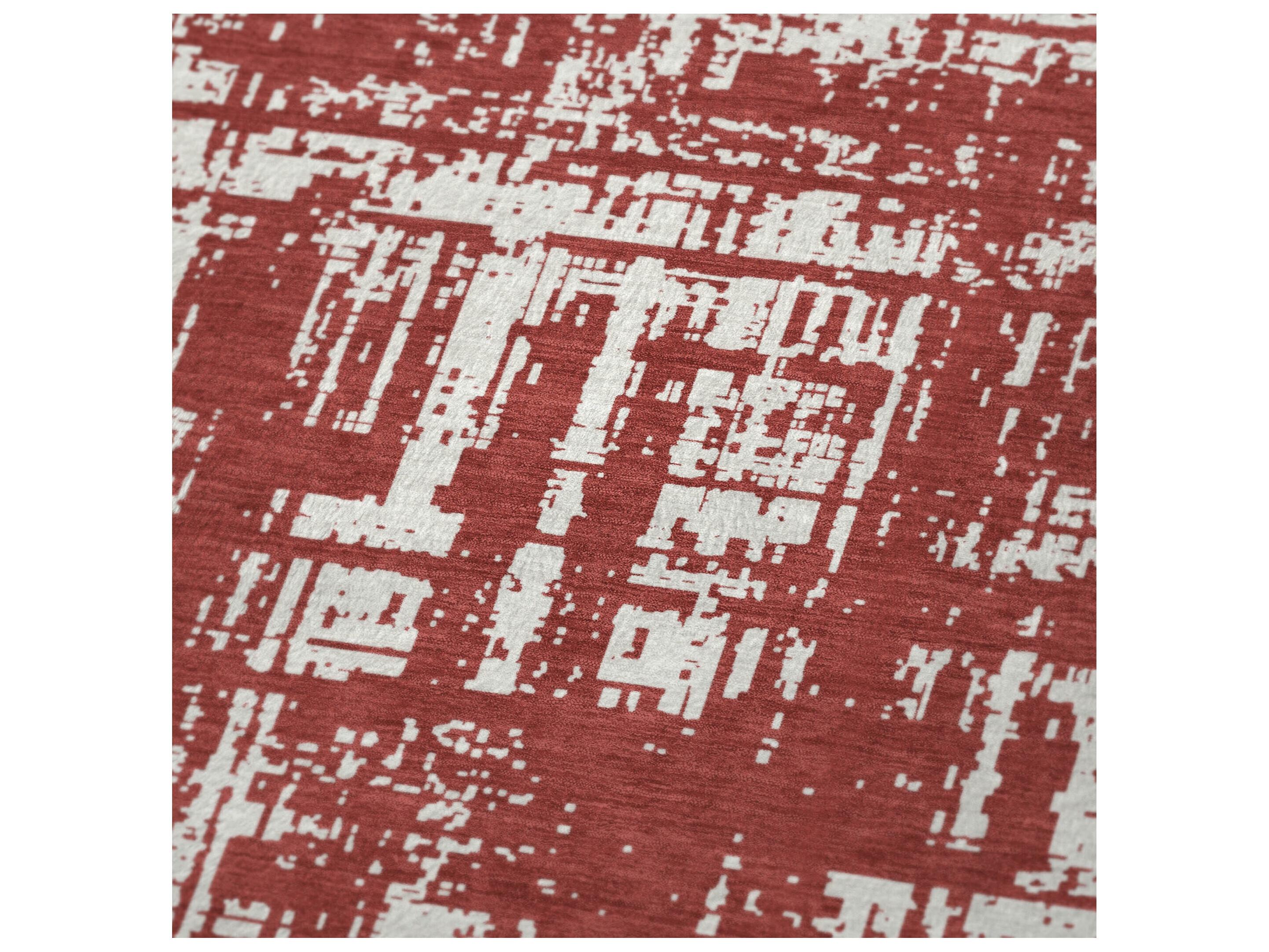 Dalyn Sherpa Red Polyester Throw