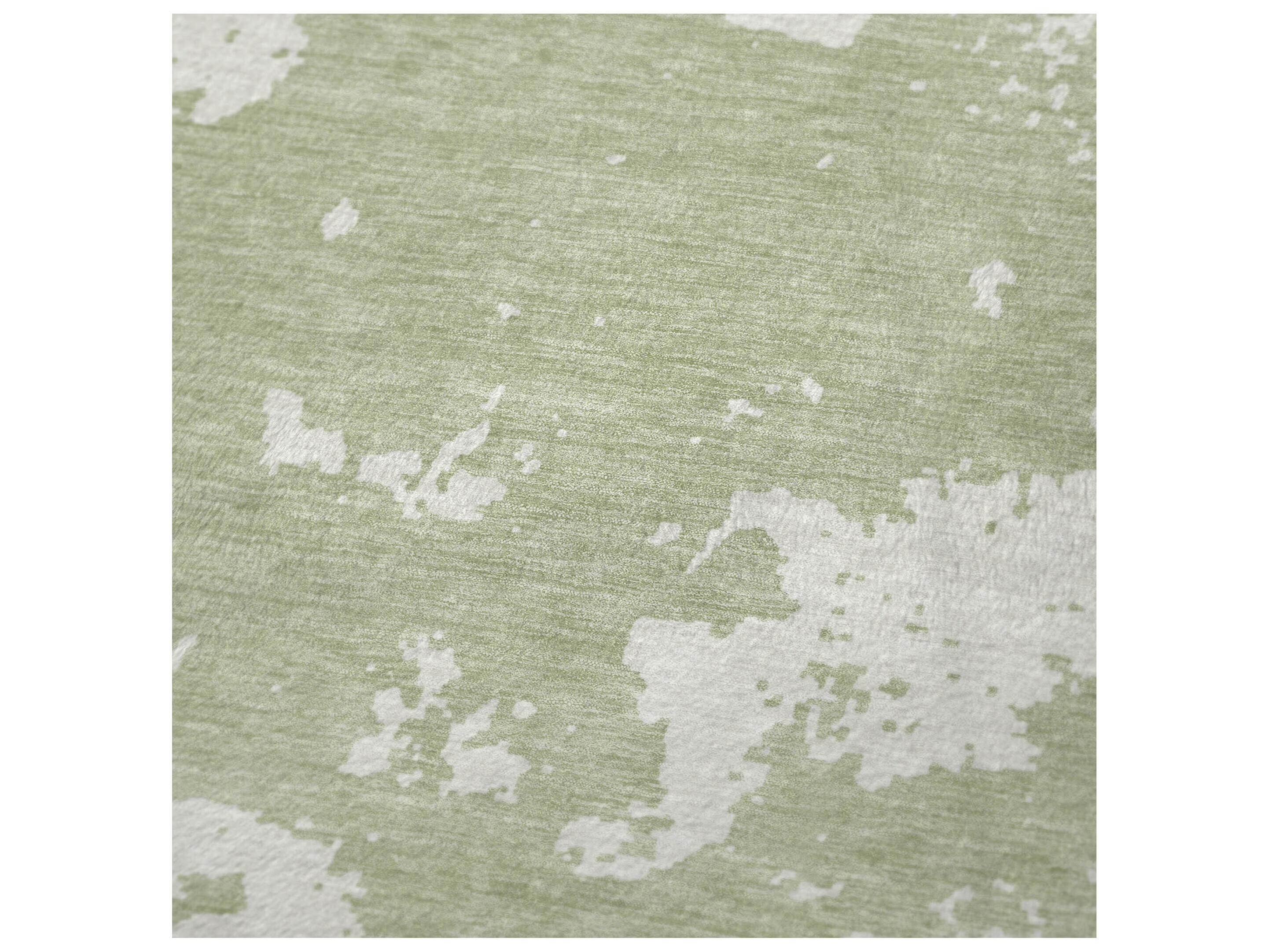 Dalyn Sherpa Green Polyester Throw