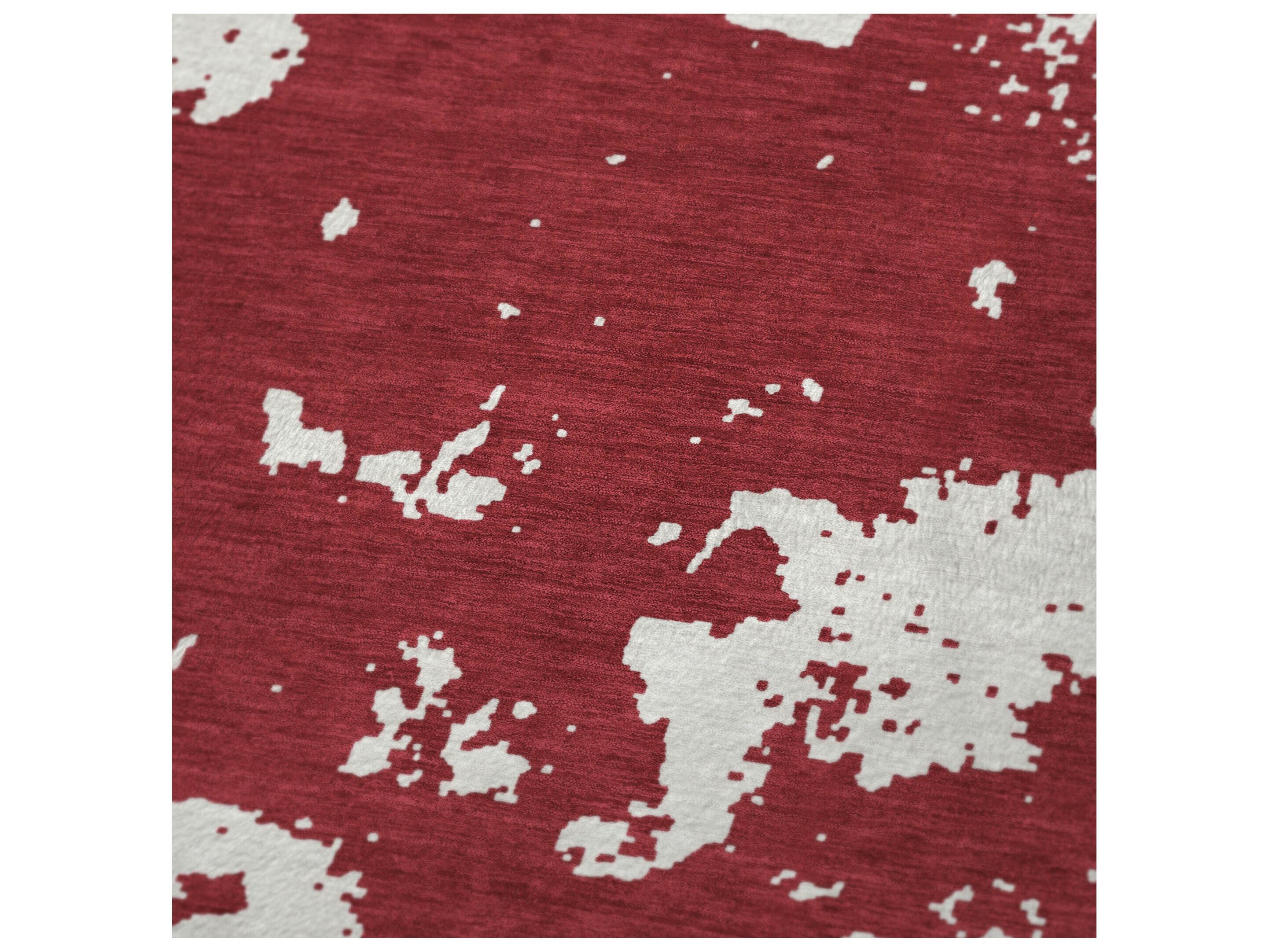 Dalyn Sherpa Red Polyester Throw