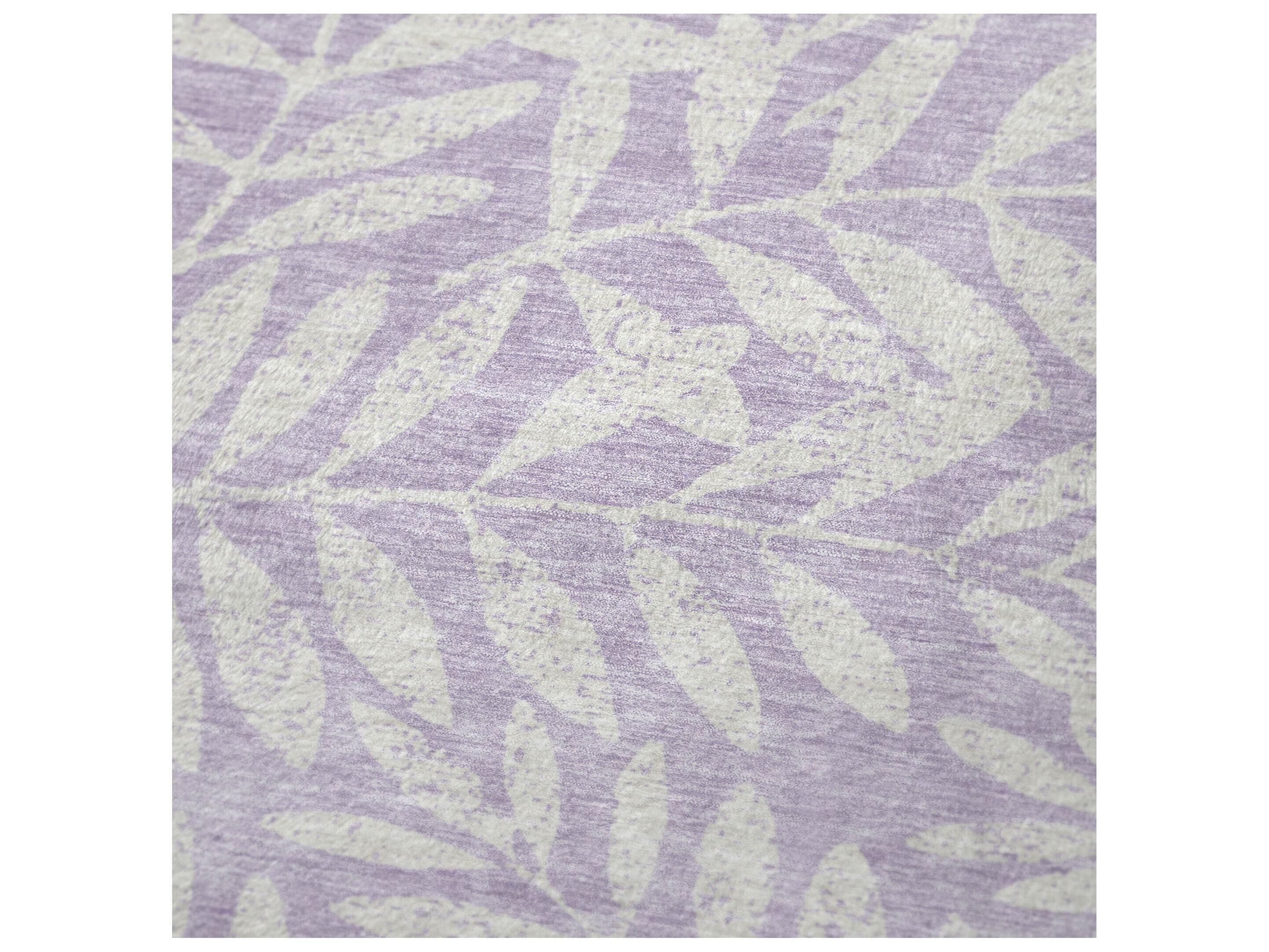 Dalyn Sherpa Purple Polyester Throw