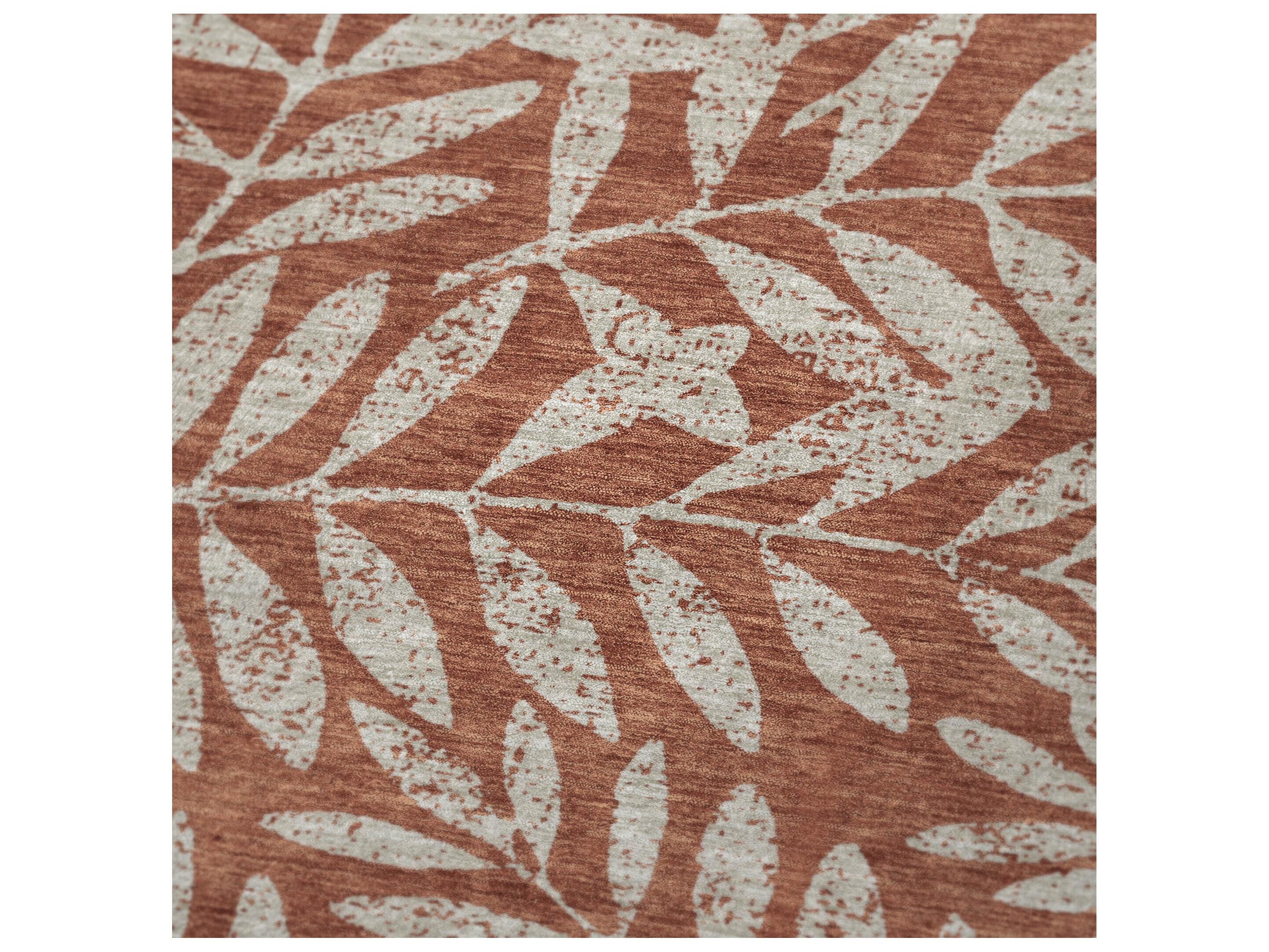 Dalyn Sherpa Orange Polyester Throw