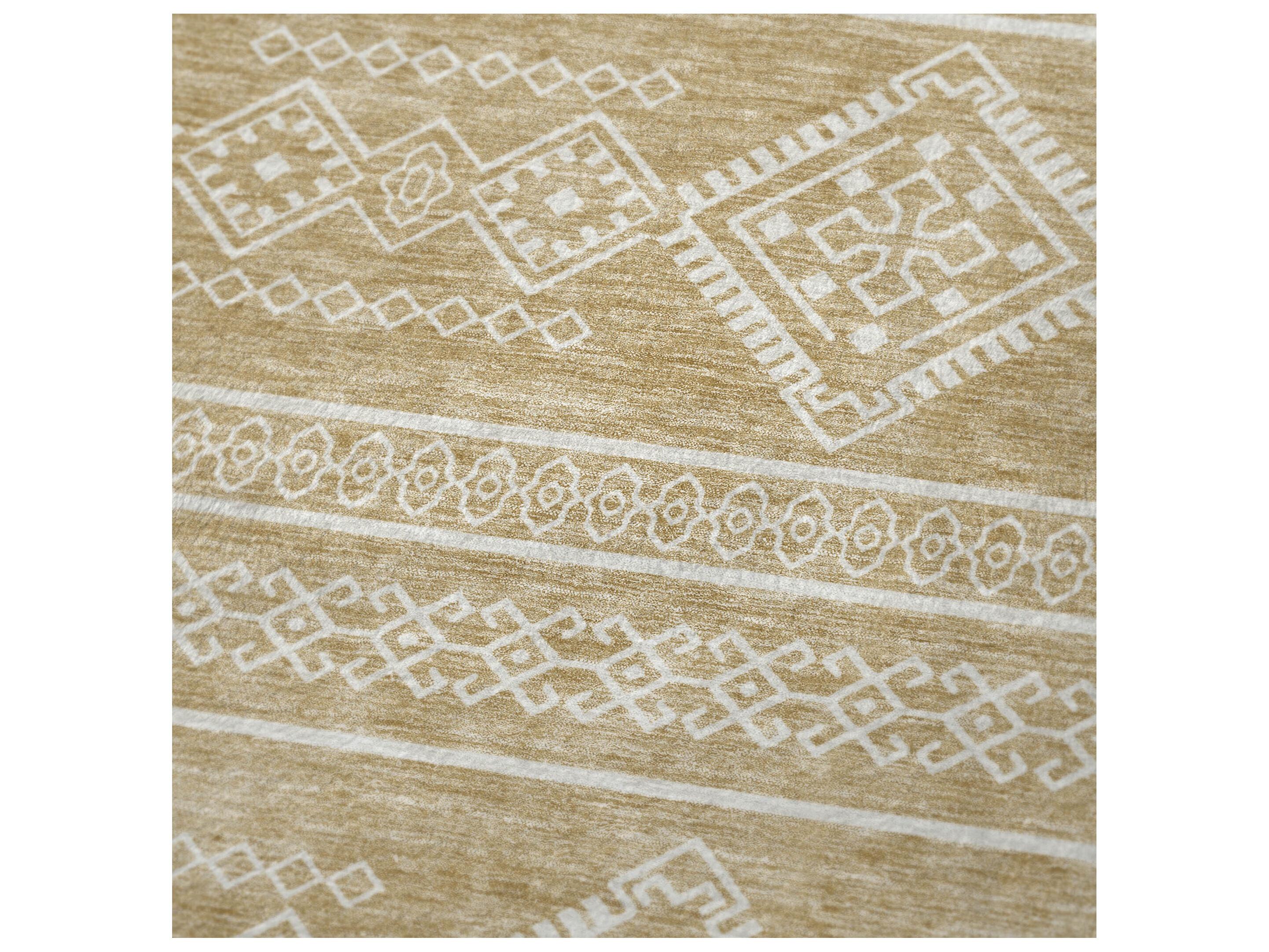 Dalyn Sherpa Gold Polyester Throw