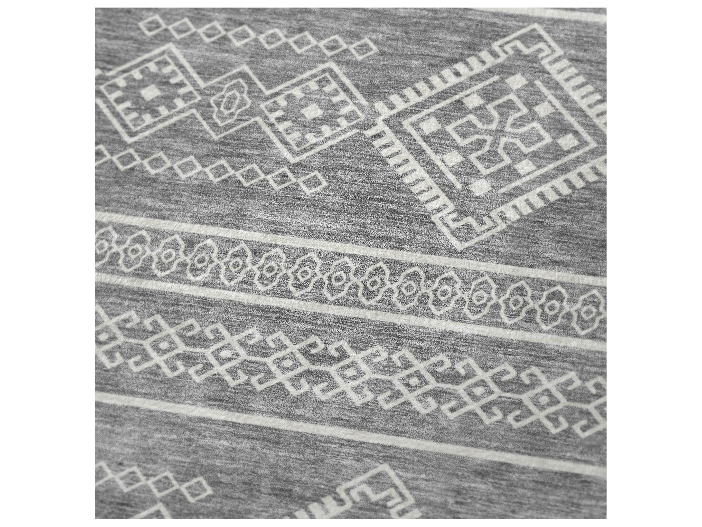 Dalyn Sherpa Gray Polyester Throw