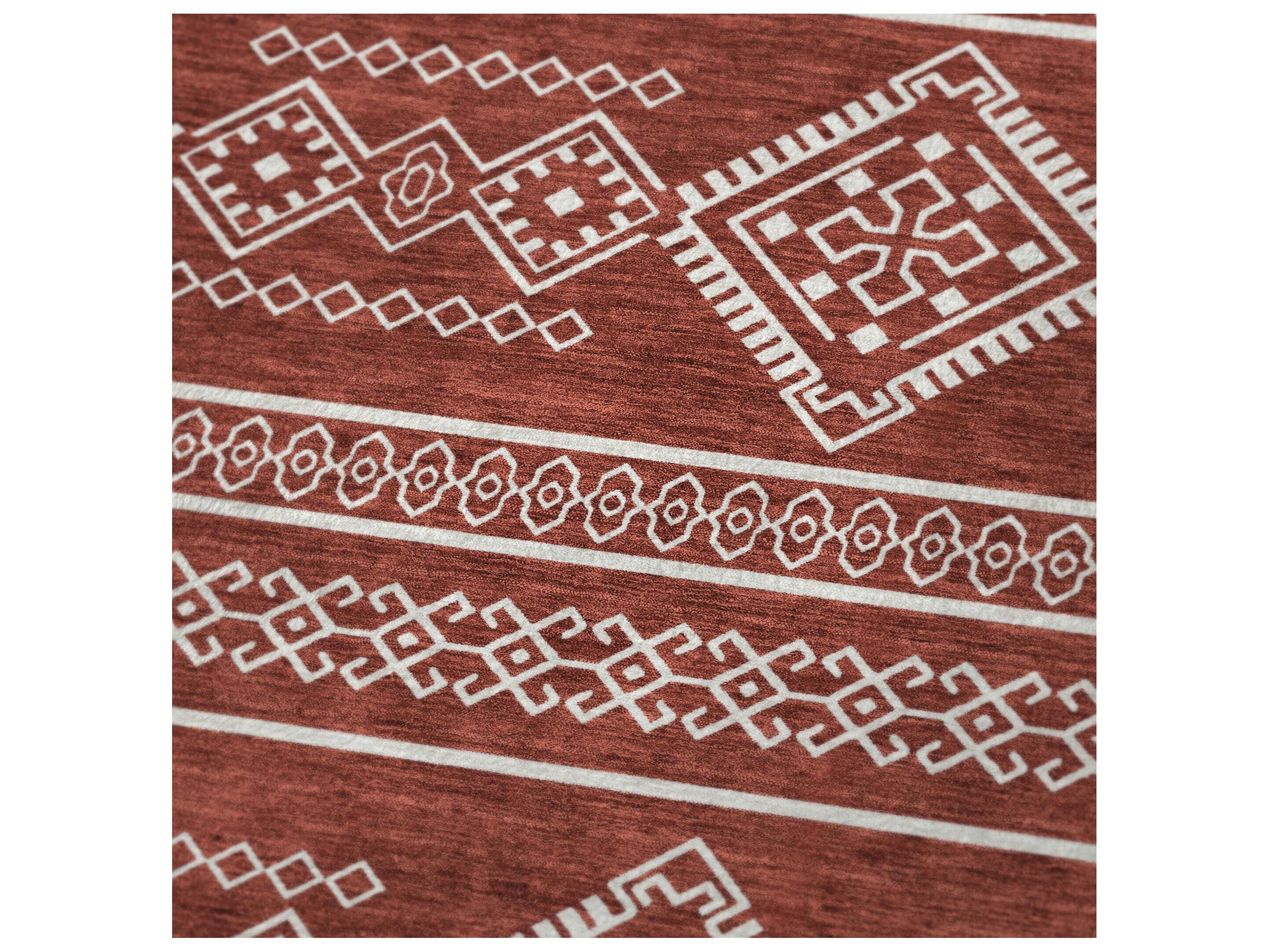 Dalyn Sherpa Red Polyester Throw