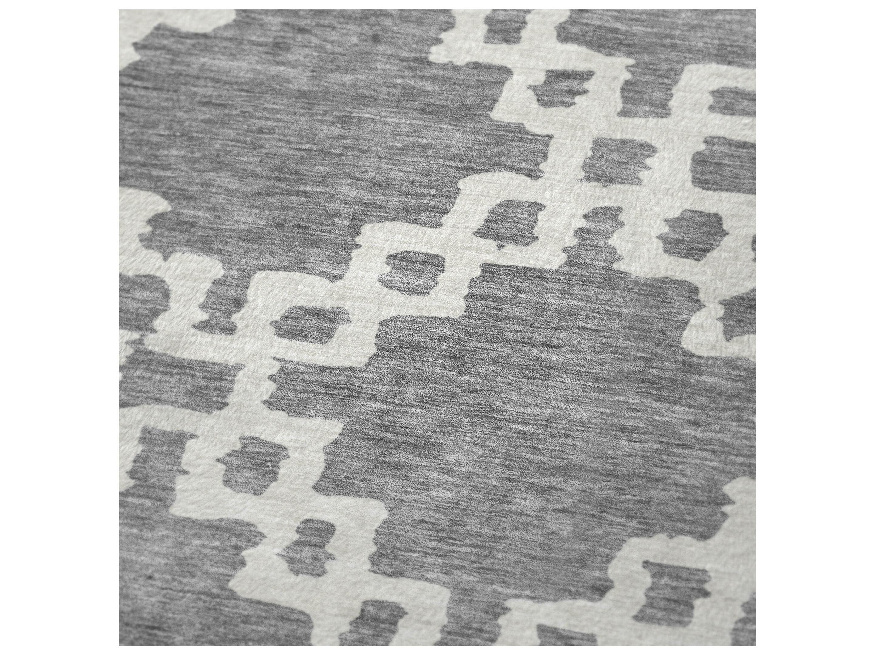 Dalyn Sherpa Gray Polyester Throw