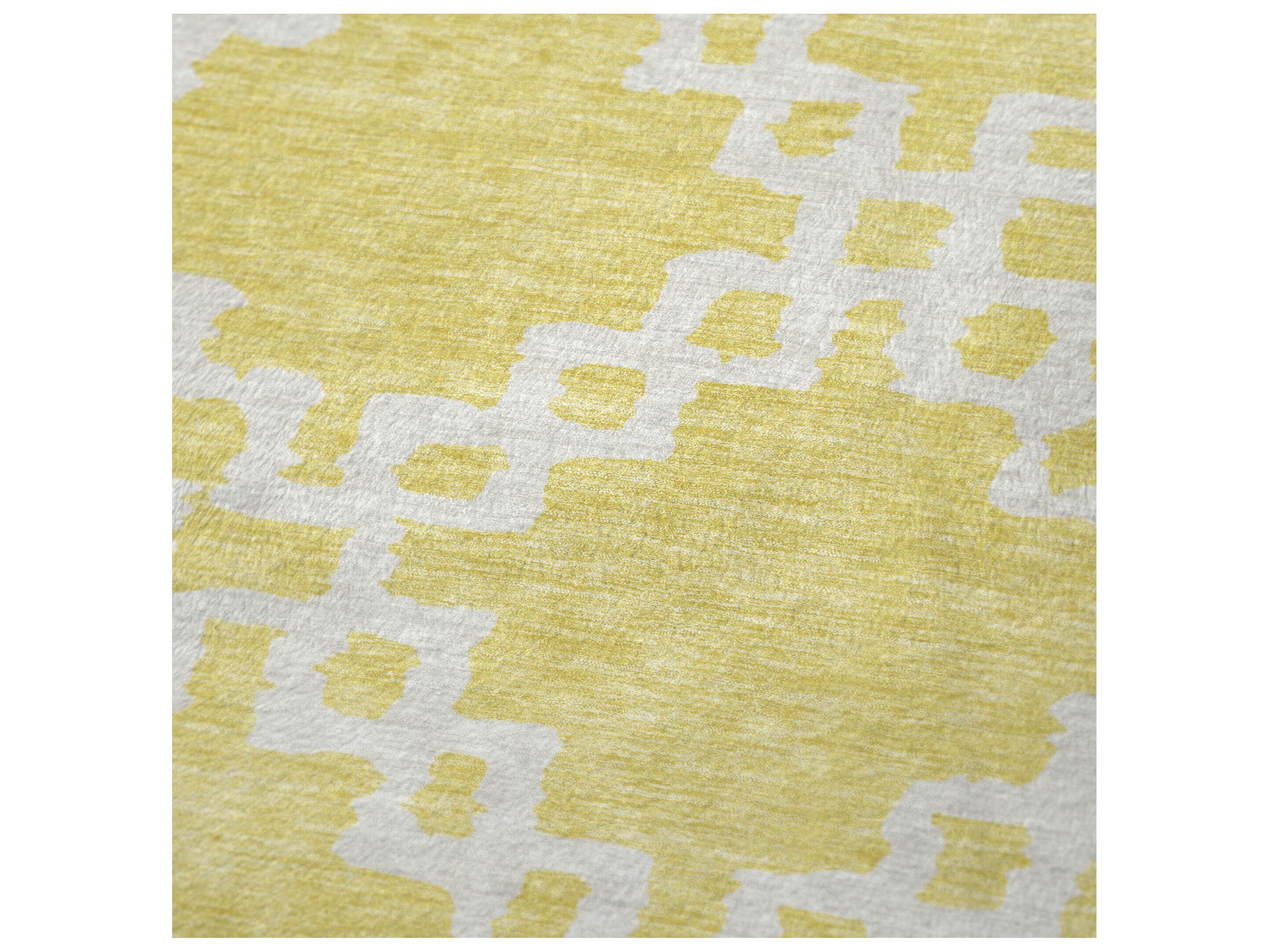Dalyn Sherpa Gold Polyester Throw