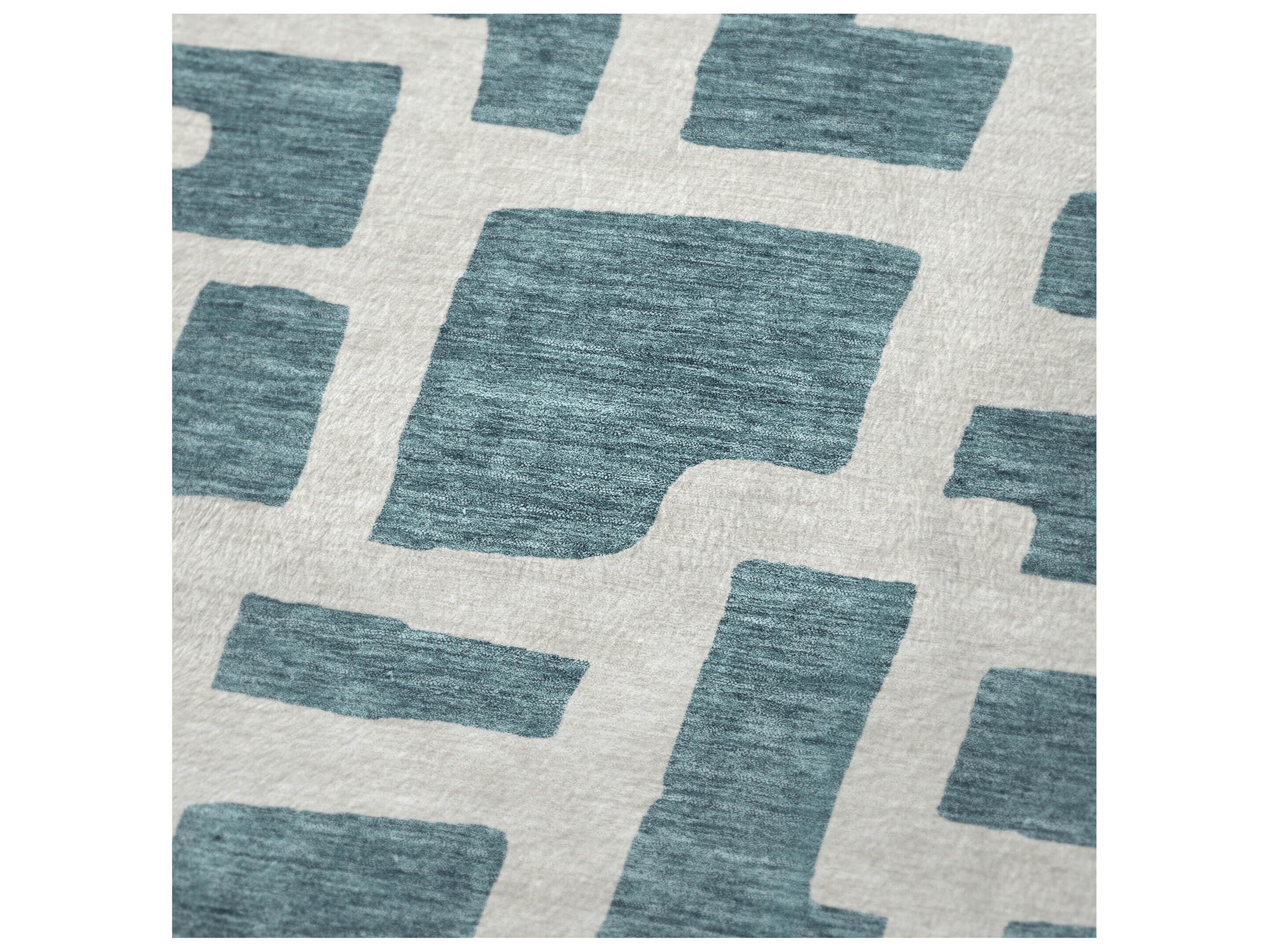 Dalyn Sherpa Teal Polyester Throw