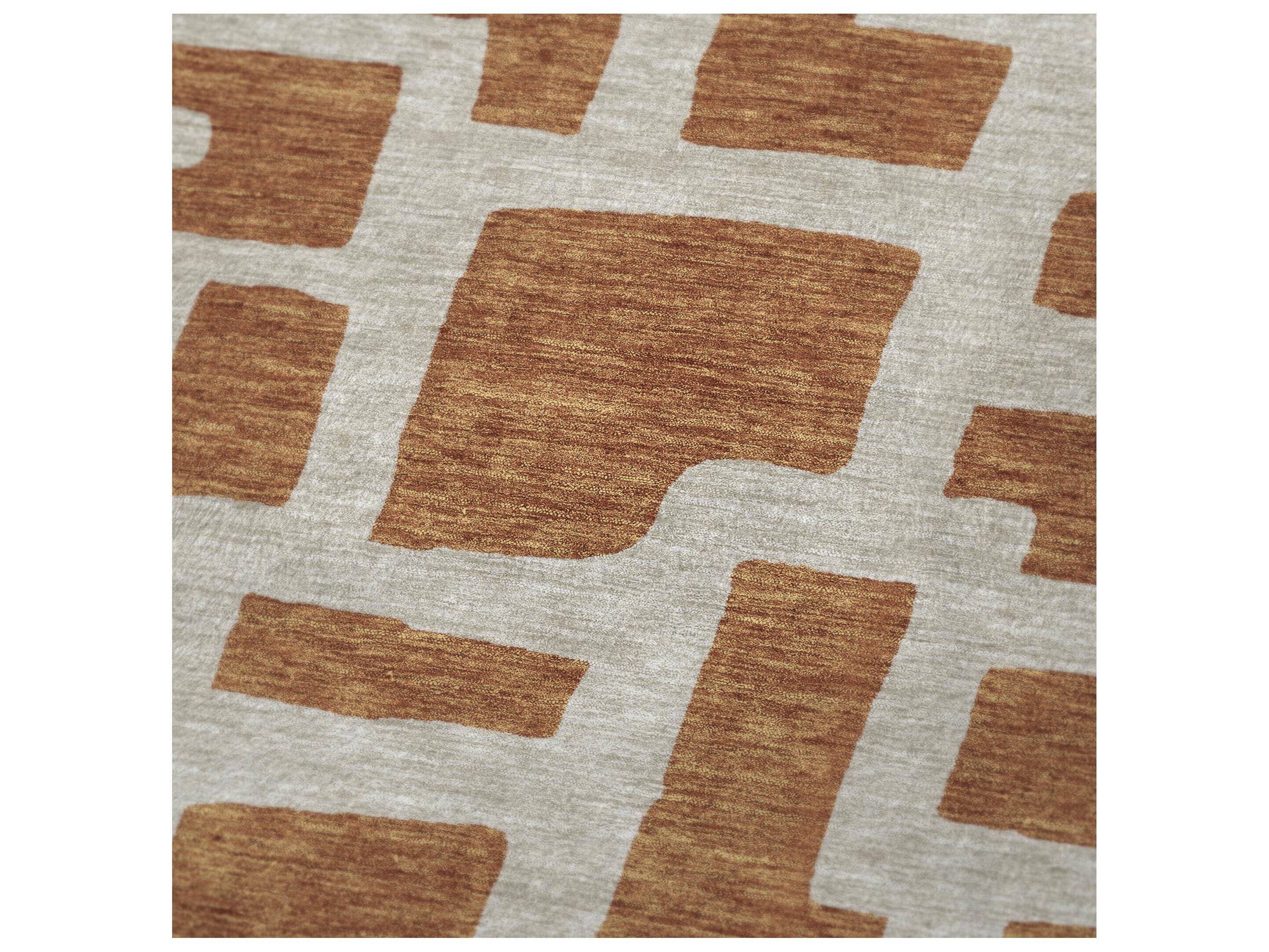 Dalyn Sherpa Orange Polyester Throw