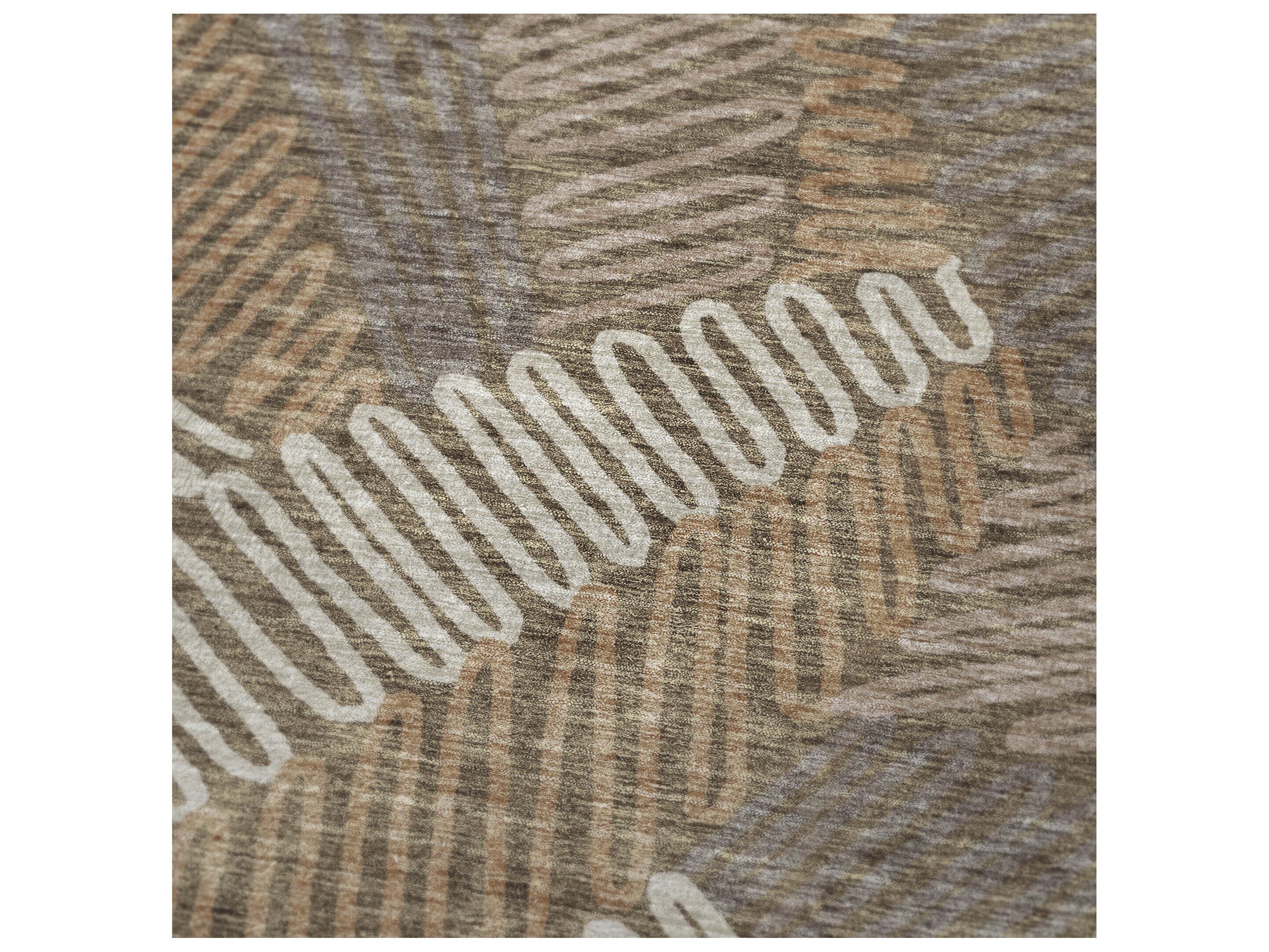 Dalyn Sherpa Brown Polyester Throw