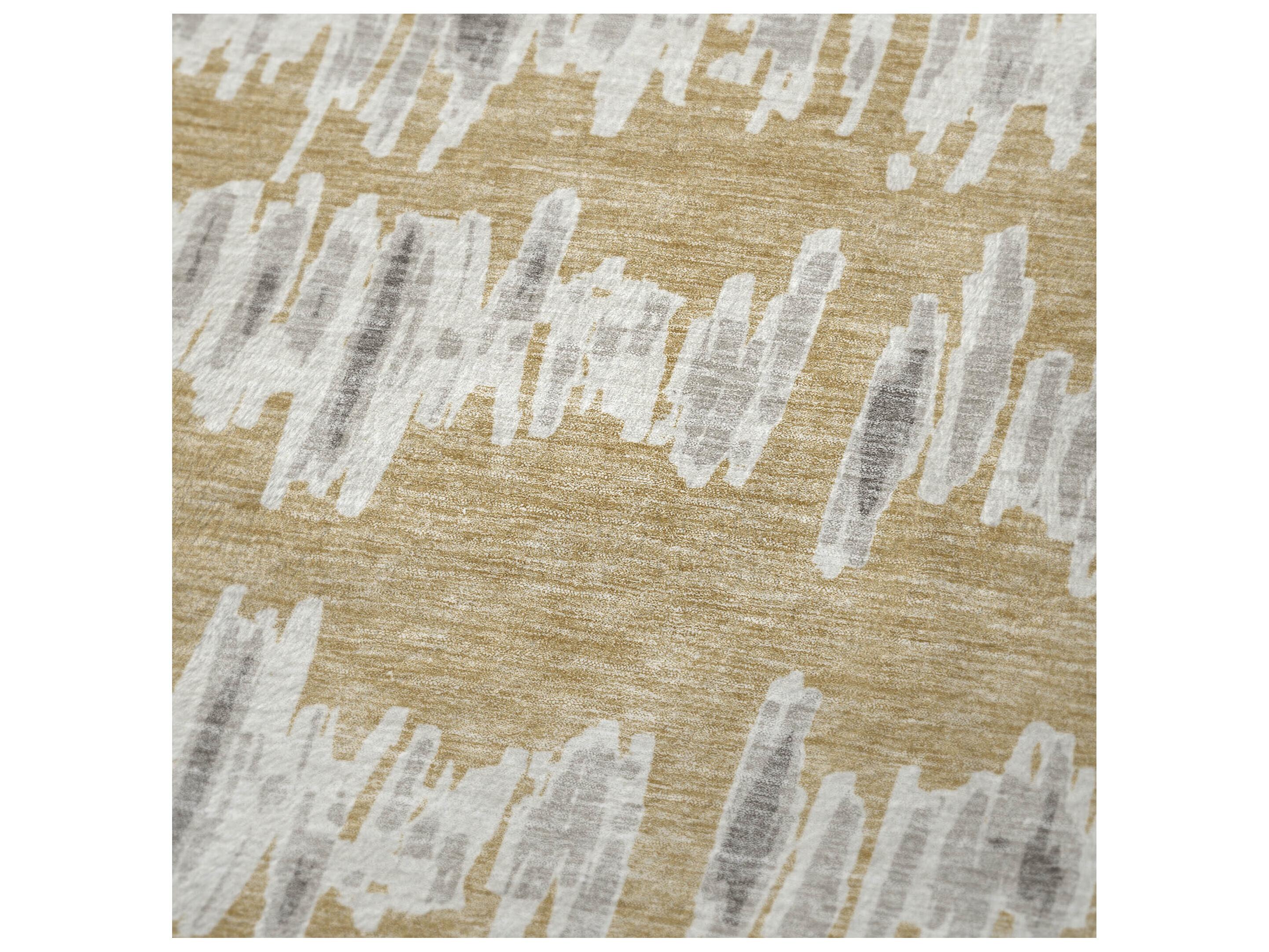 Dalyn Sherpa Gold Polyester Throw