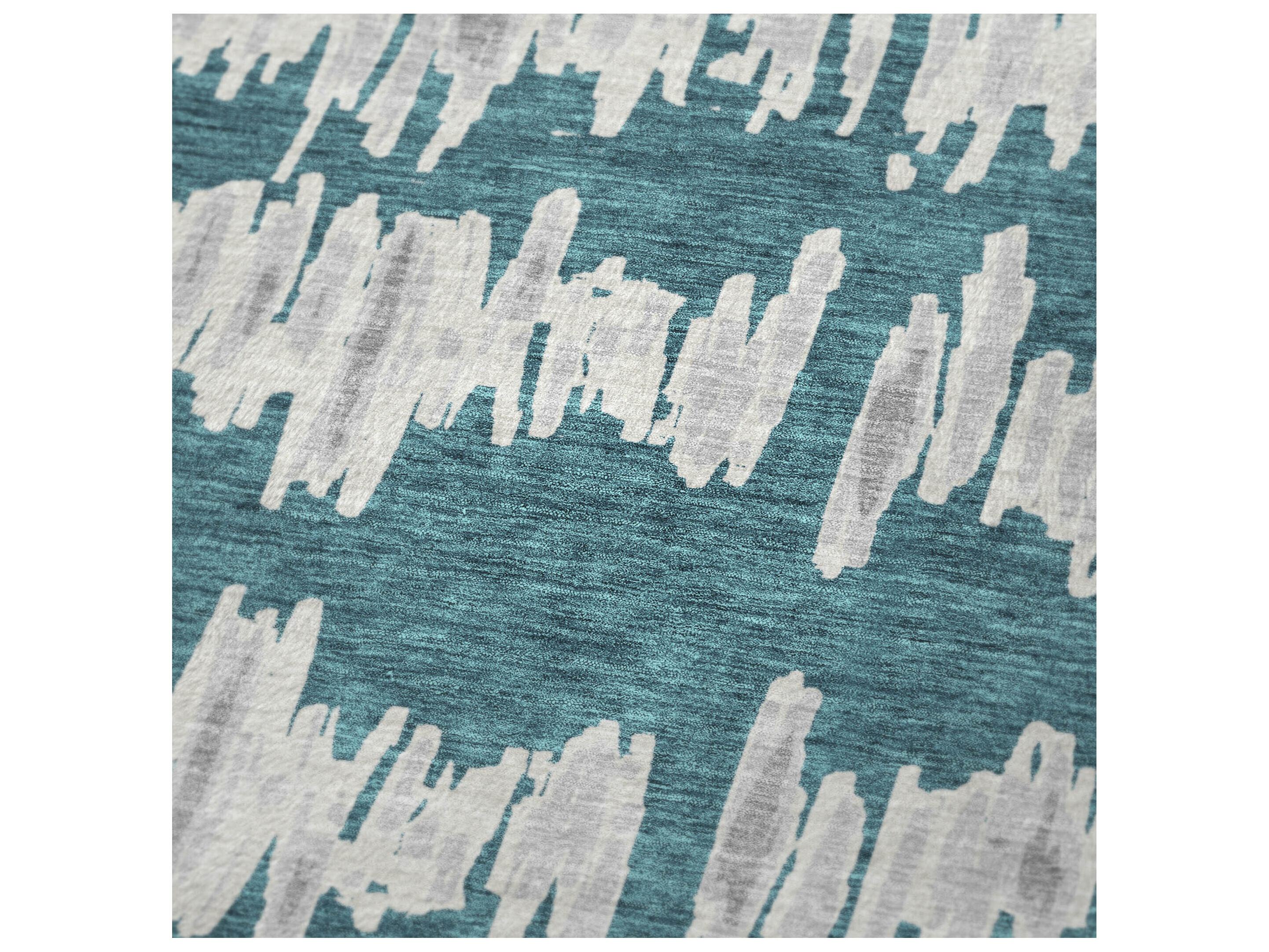 Dalyn Sherpa Teal Polyester Throw