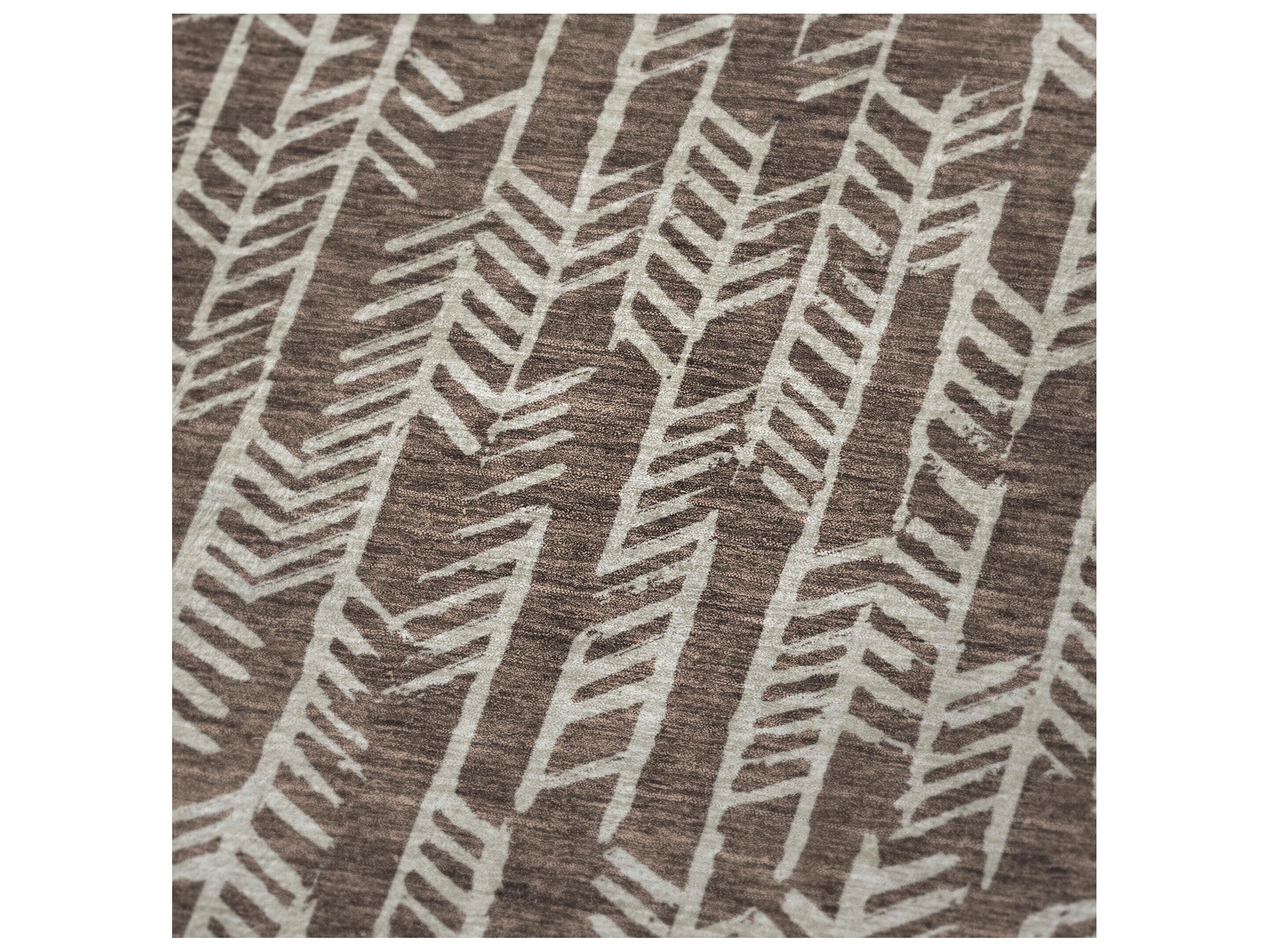Dalyn Sherpa Brown Polyester Throw