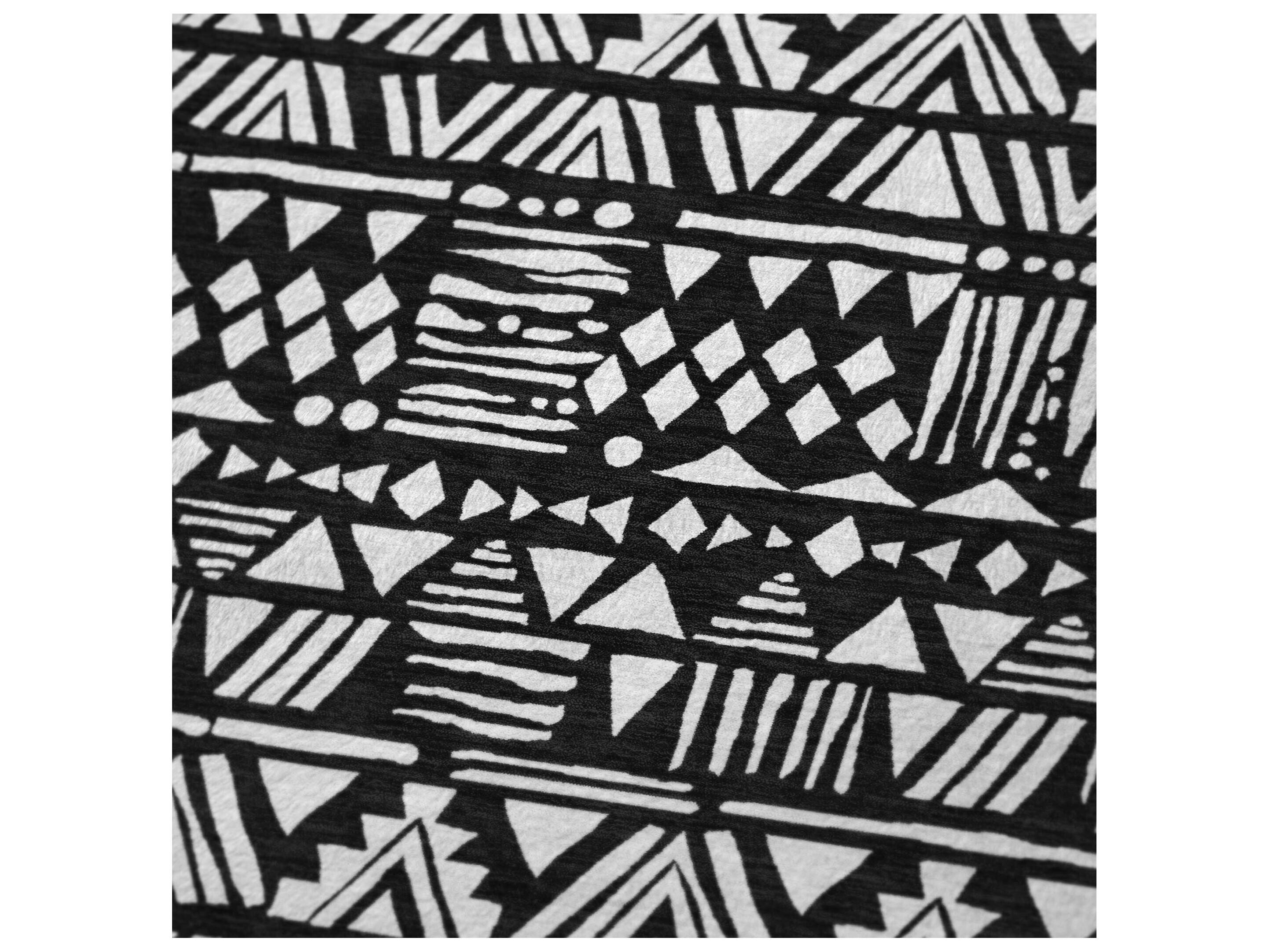 Dalyn Sherpa Black Polyester Throw