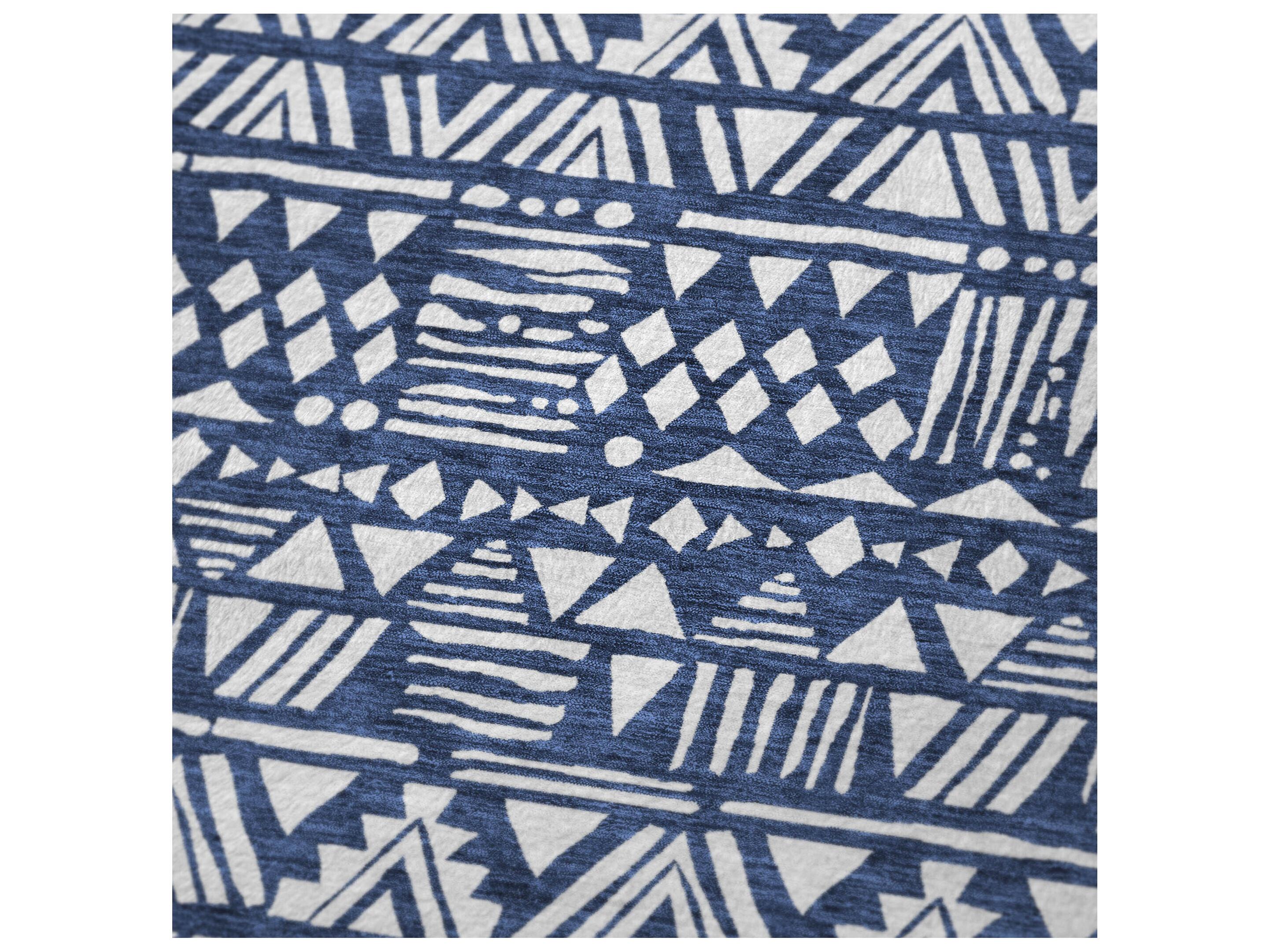 Dalyn Sherpa Blue Polyester Throw