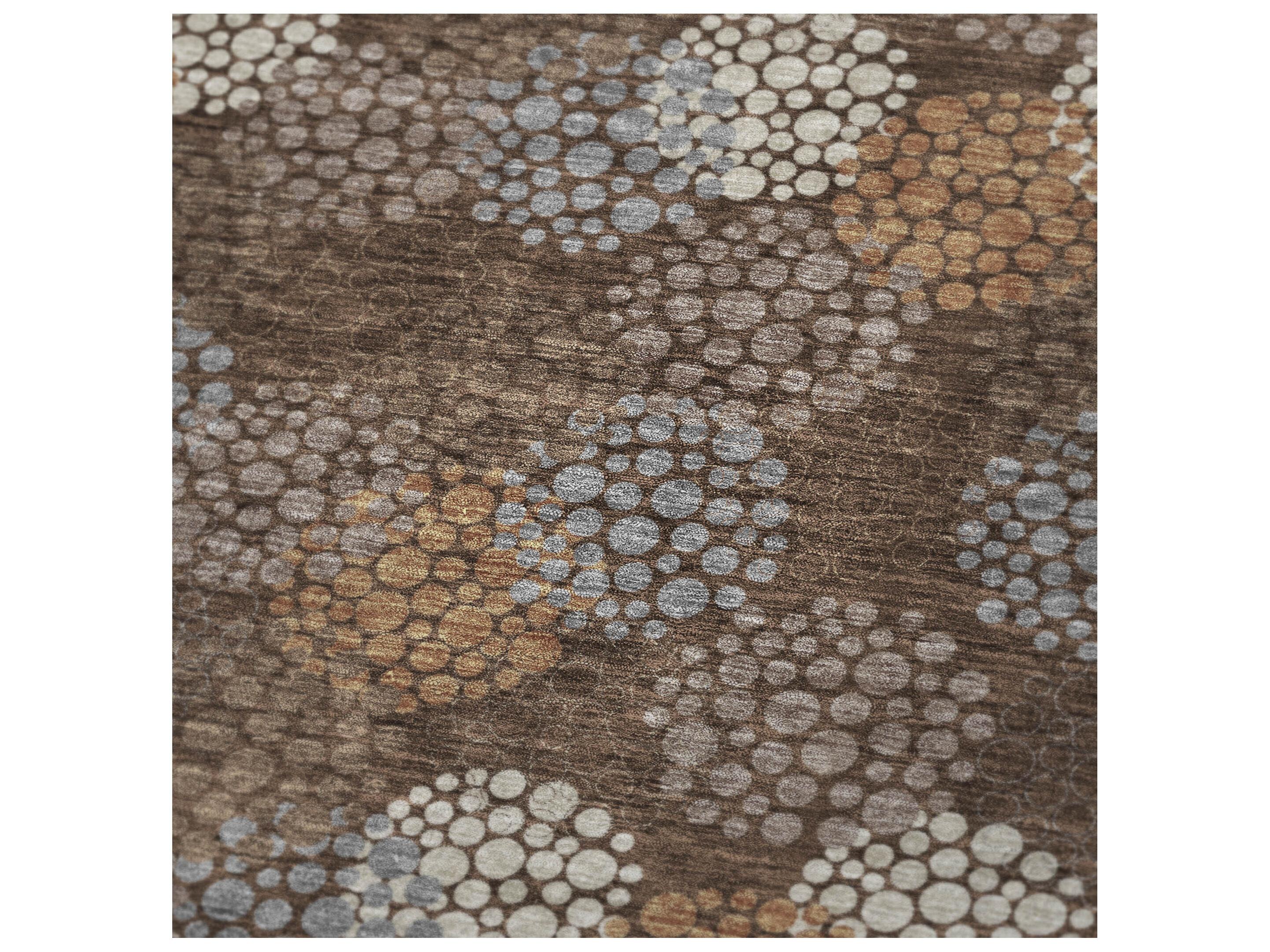 Dalyn Sherpa Brown Polyester Throw