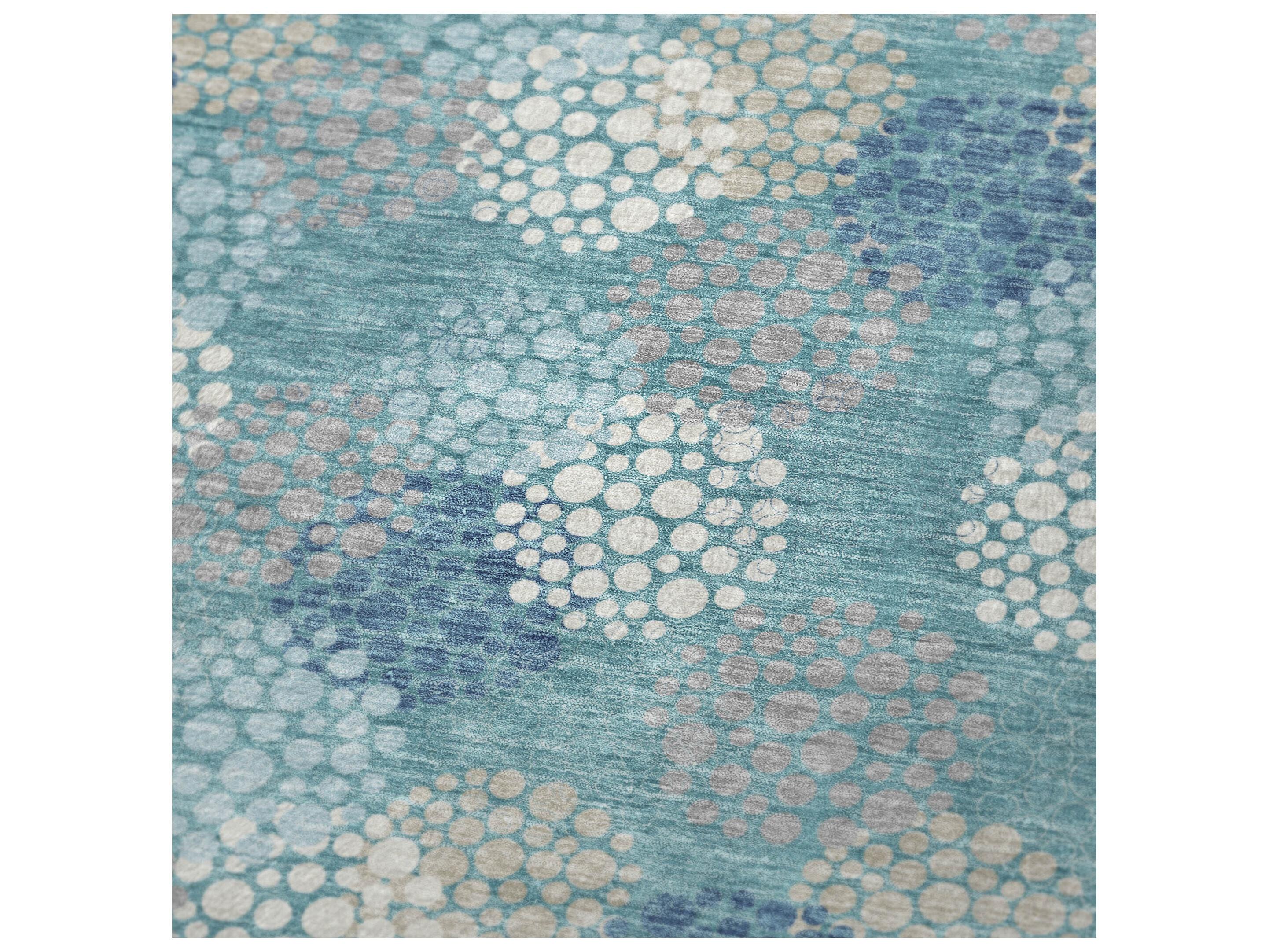 Dalyn Sherpa Teal Polyester Throw