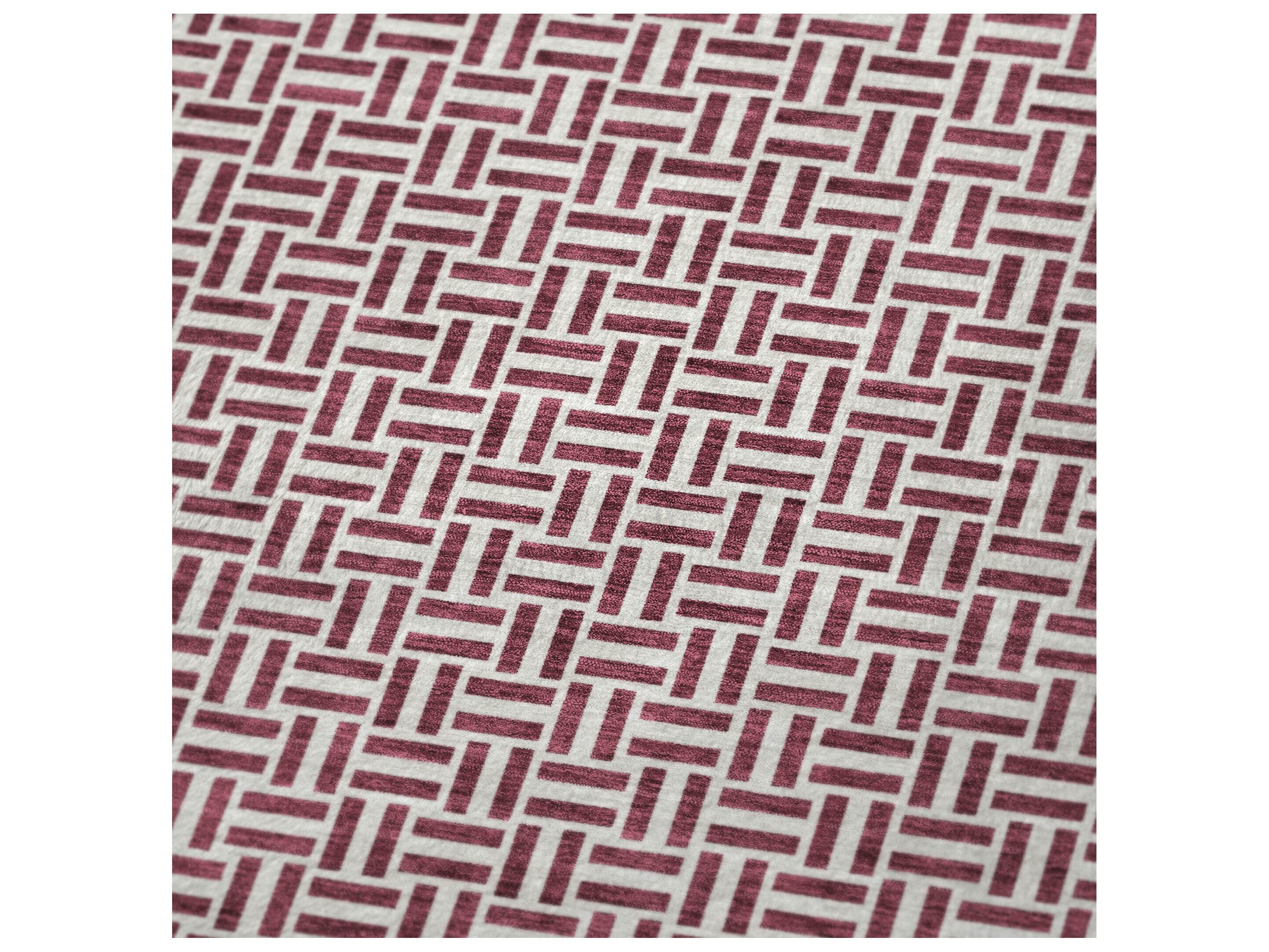 Dalyn Sherpa Red Polyester Throw