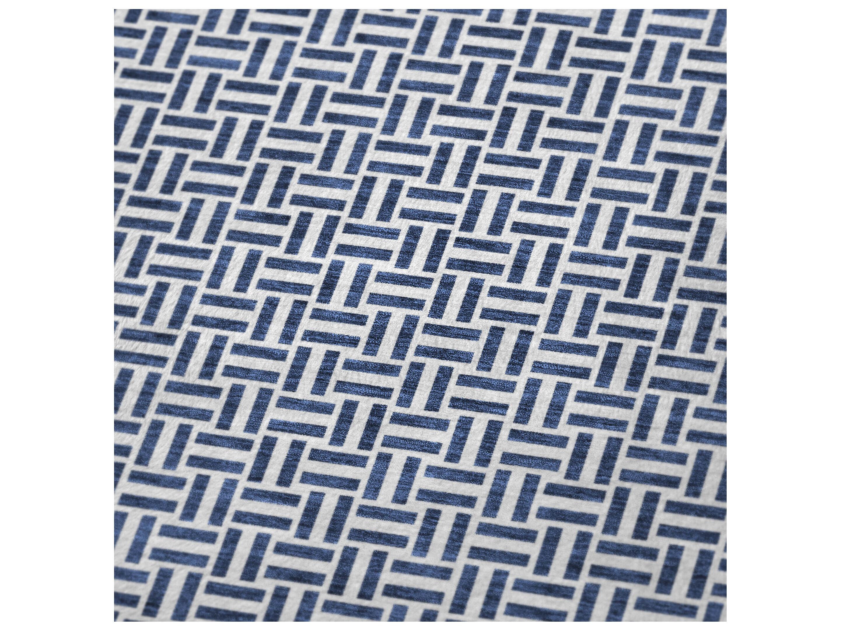 Dalyn Sherpa Blue Polyester Throw