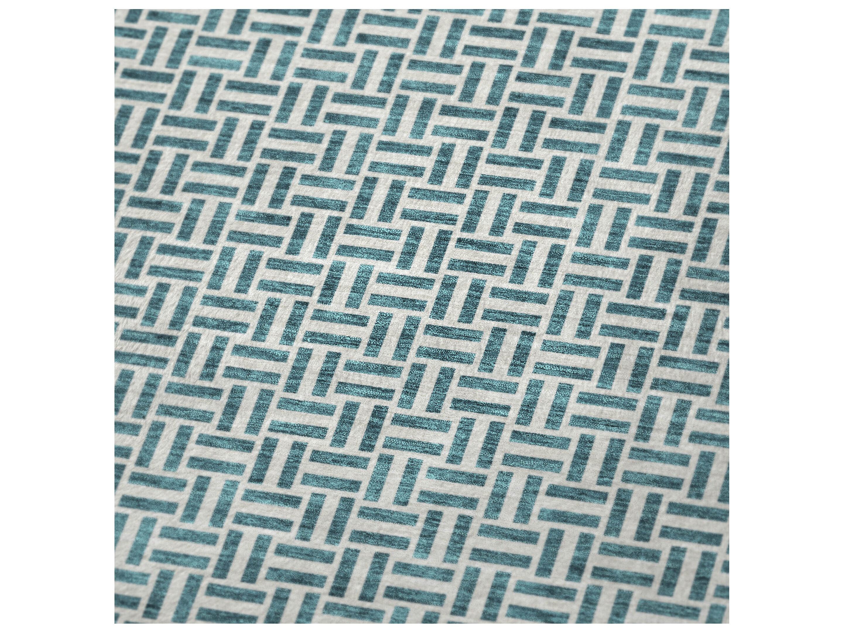 Dalyn Sherpa Teal Polyester Throw