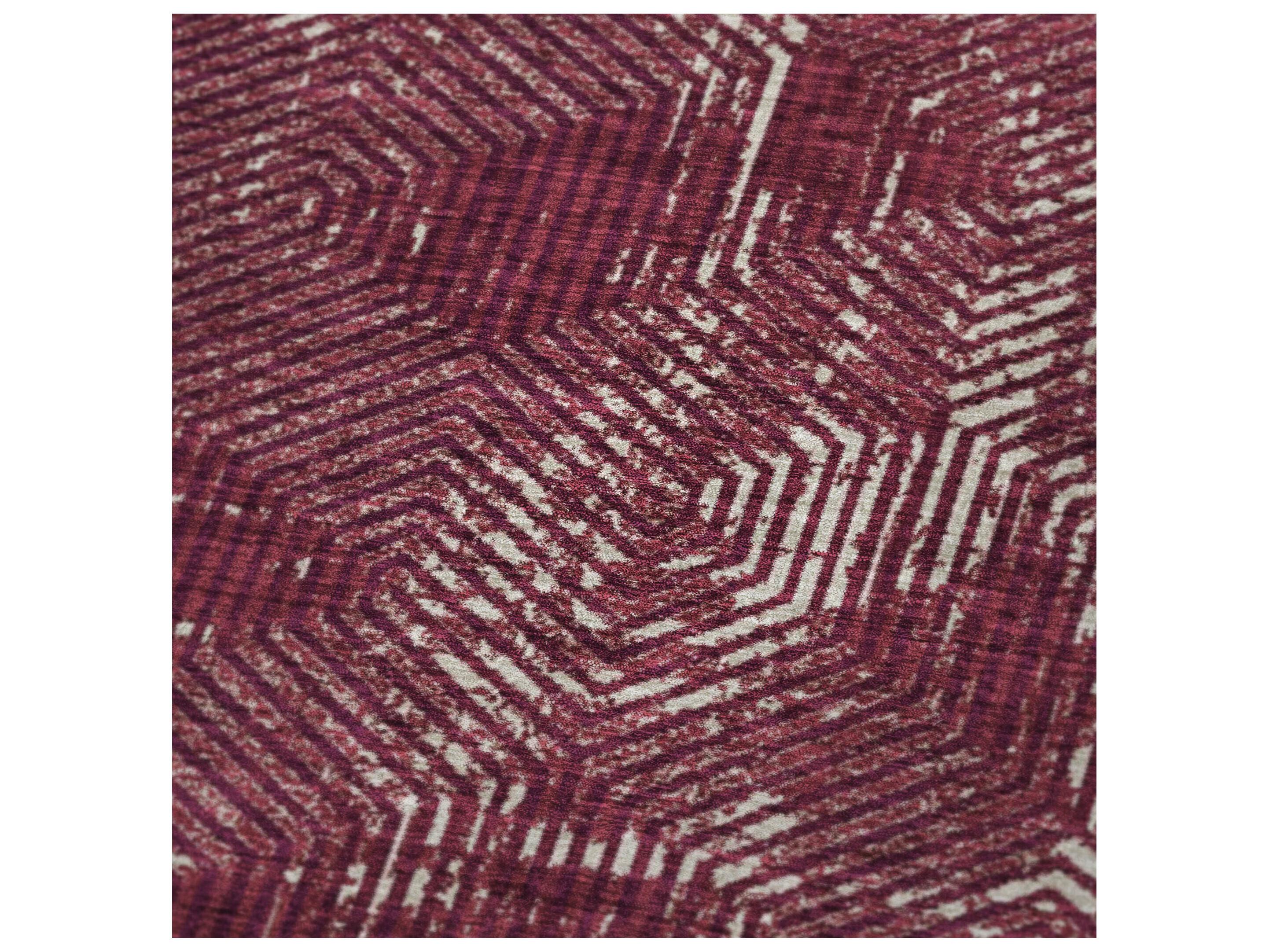 Dalyn Sherpa Red Polyester Throw