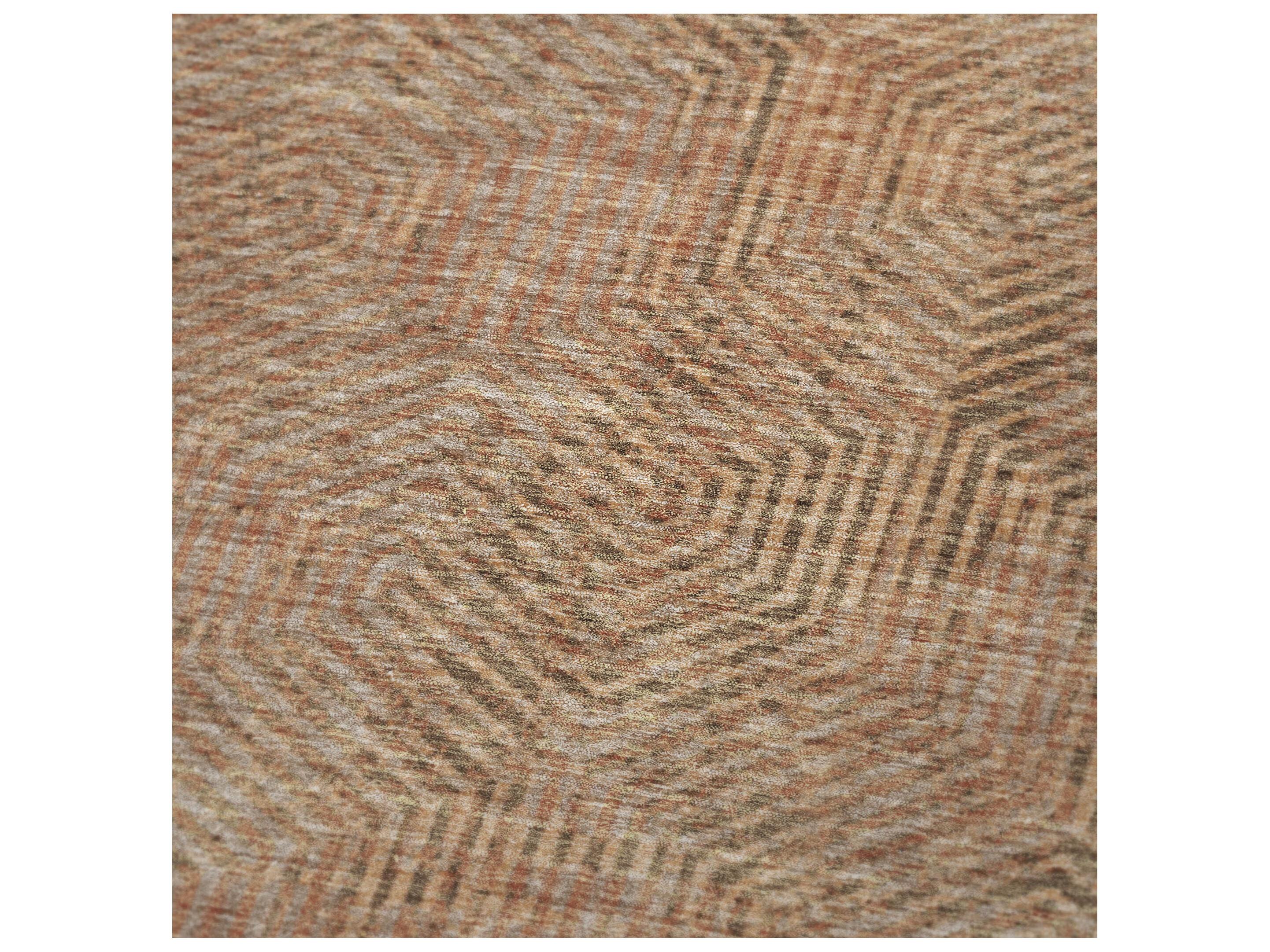 Dalyn Sherpa Orange Polyester Throw