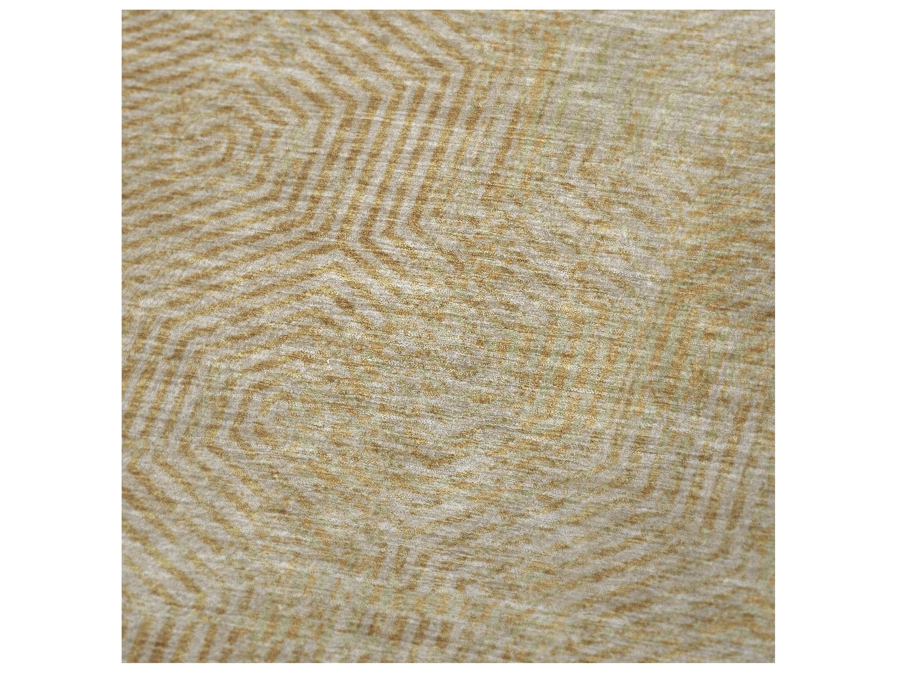 Dalyn Sherpa Gold Polyester Throw