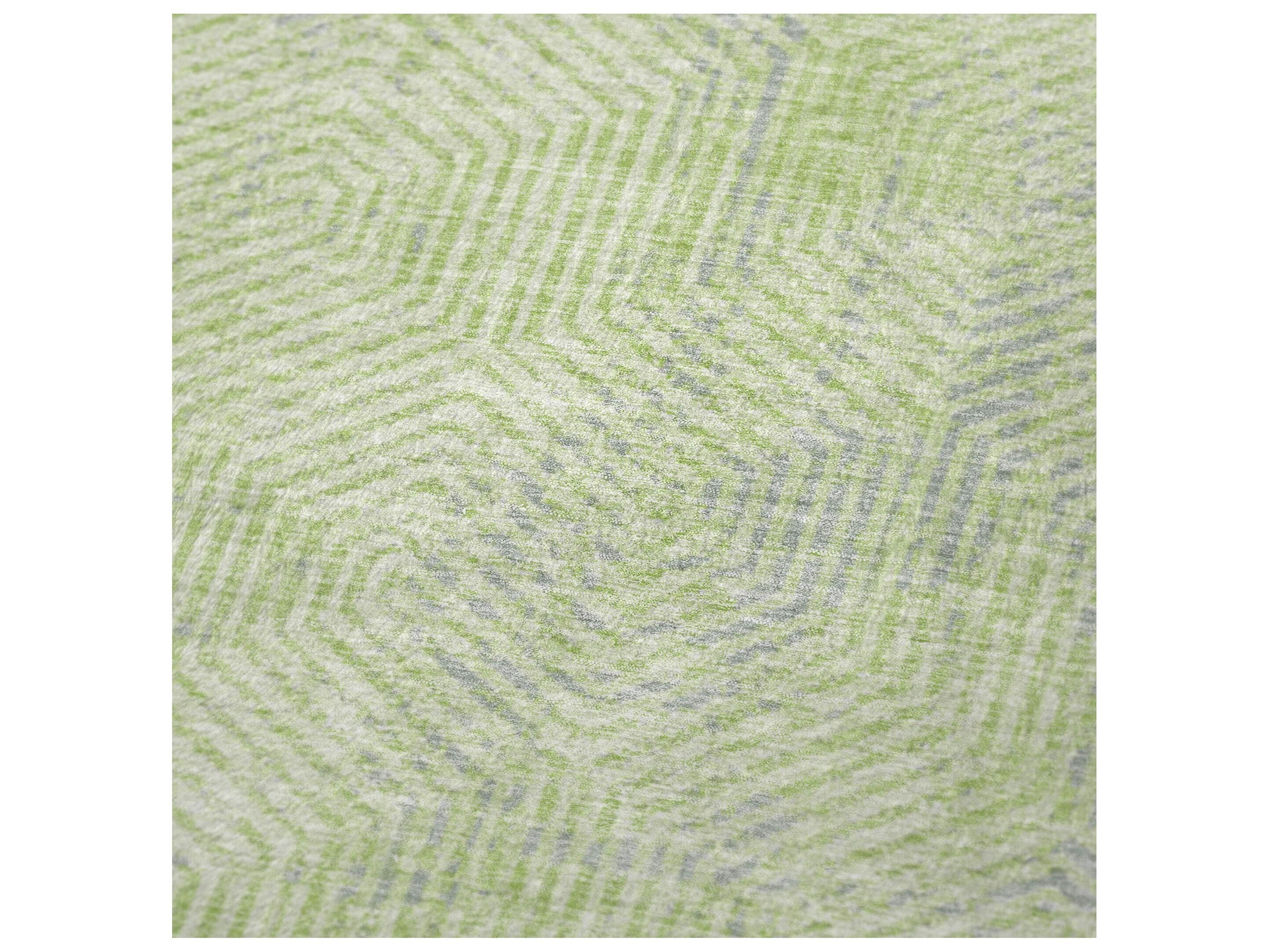Dalyn Sherpa Green Polyester Throw