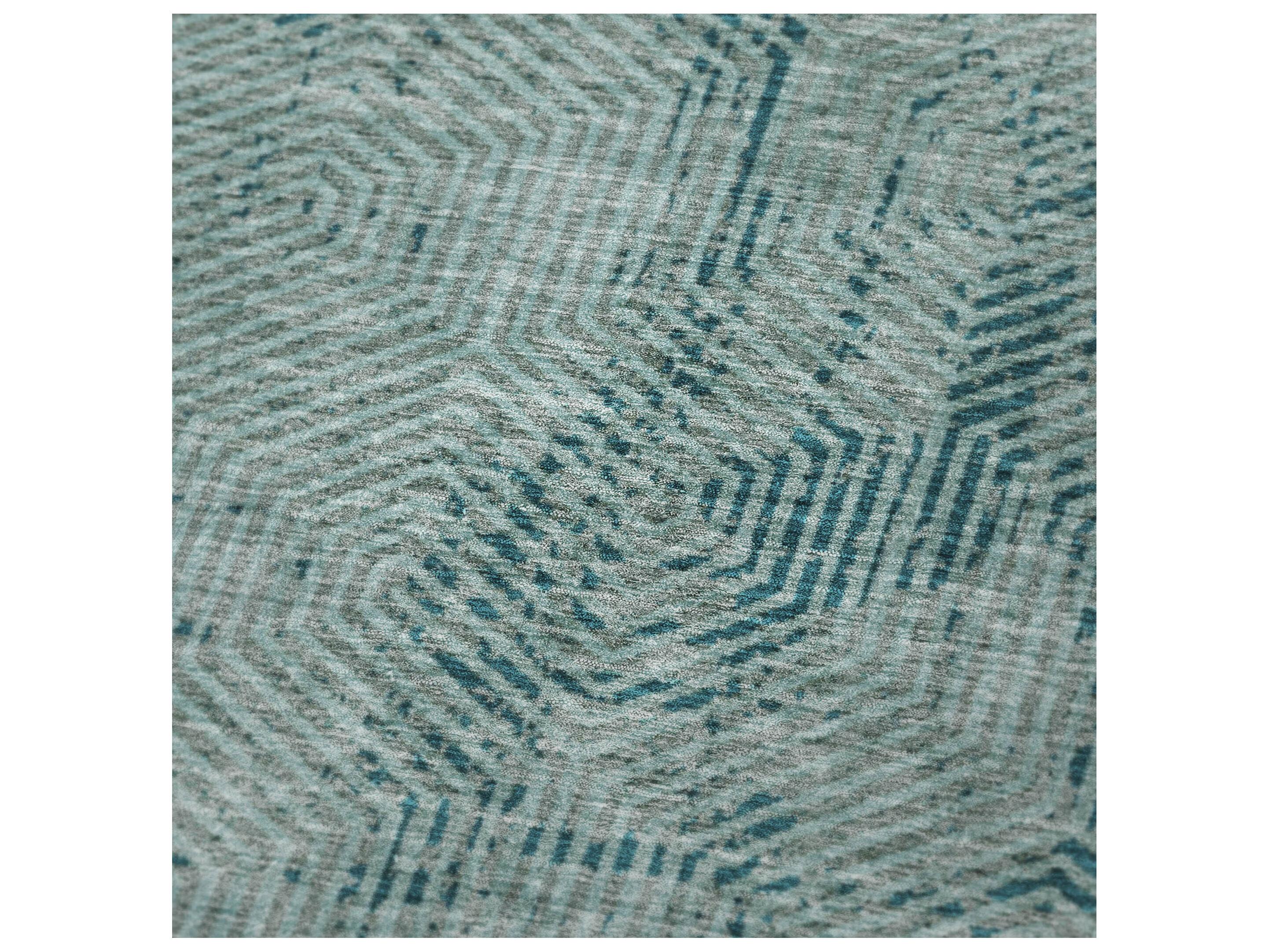 Dalyn Sherpa Teal Polyester Throw