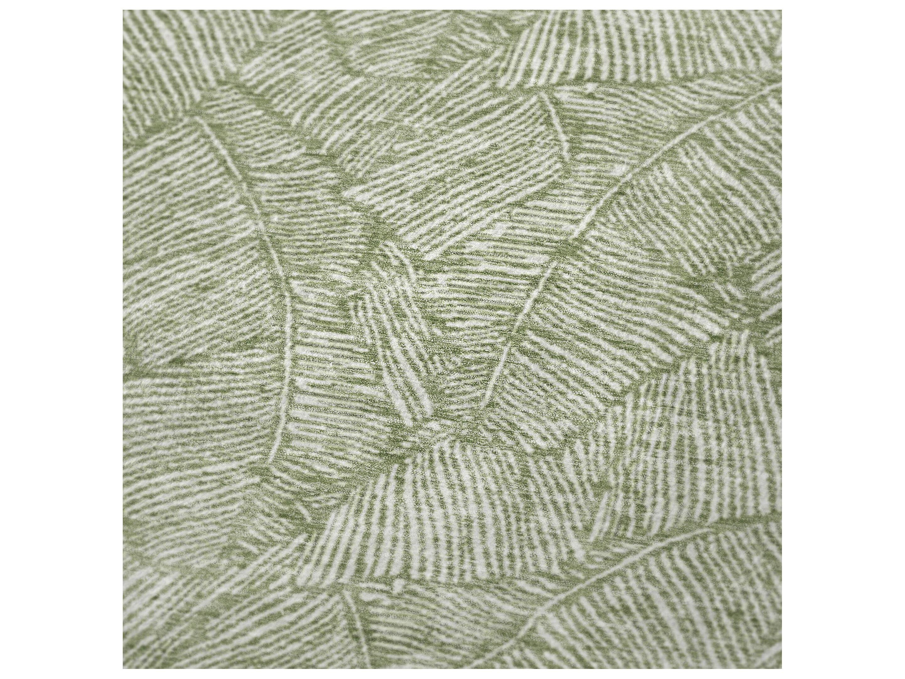 Dalyn Sherpa Green Polyester Throw