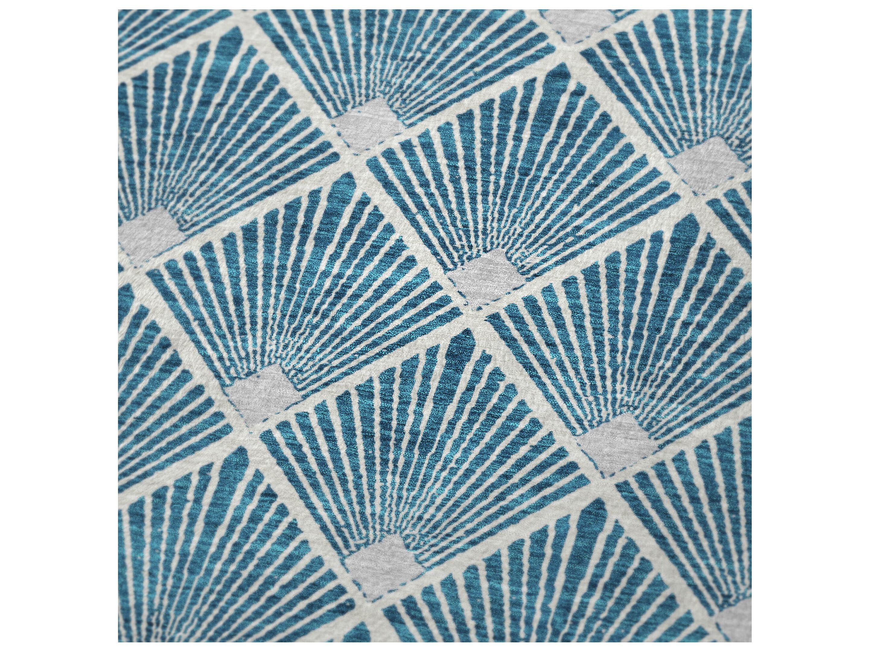 Dalyn Sherpa Teal Polyester Throw