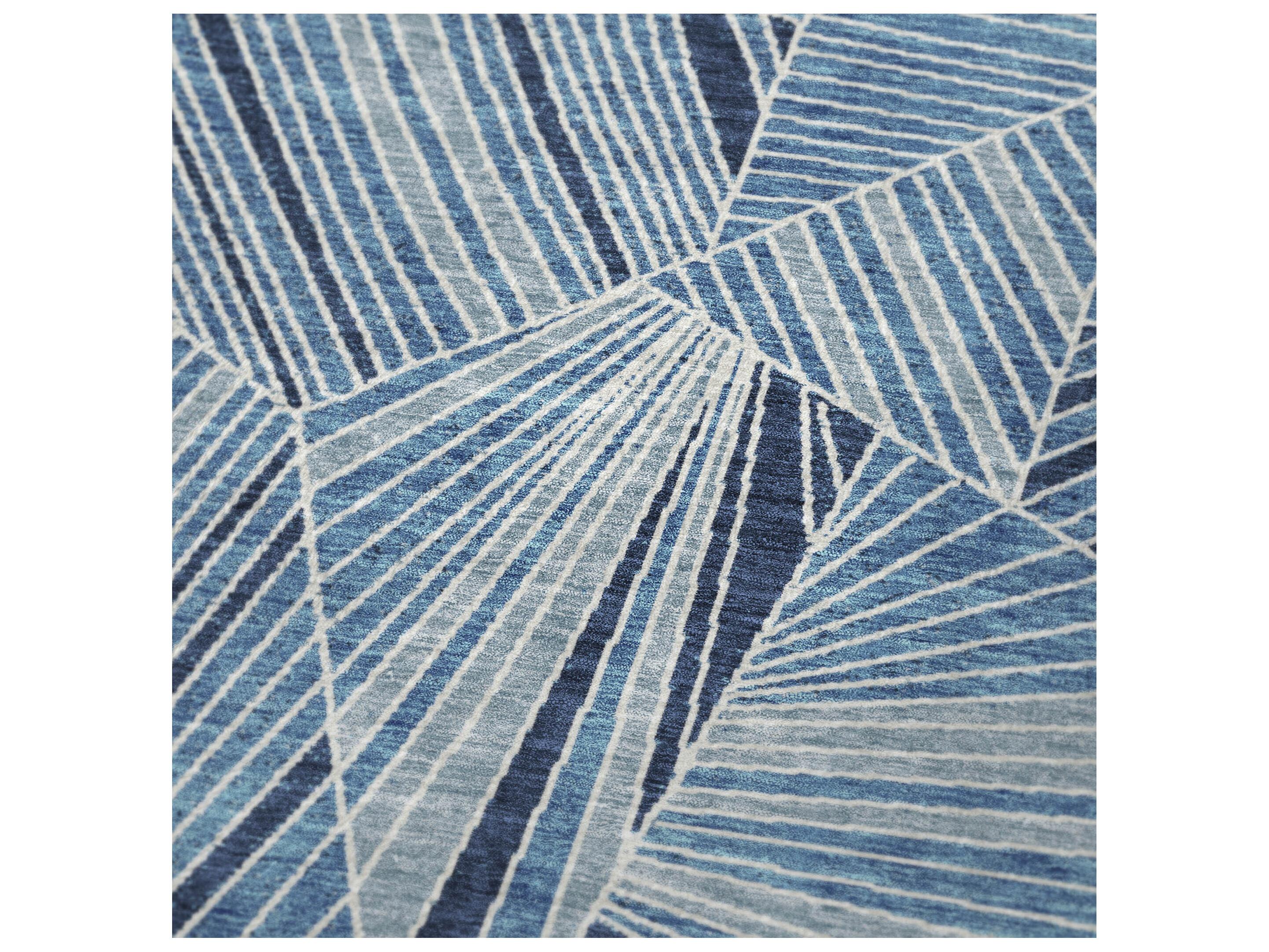 Dalyn Sherpa Blue Polyester Throw