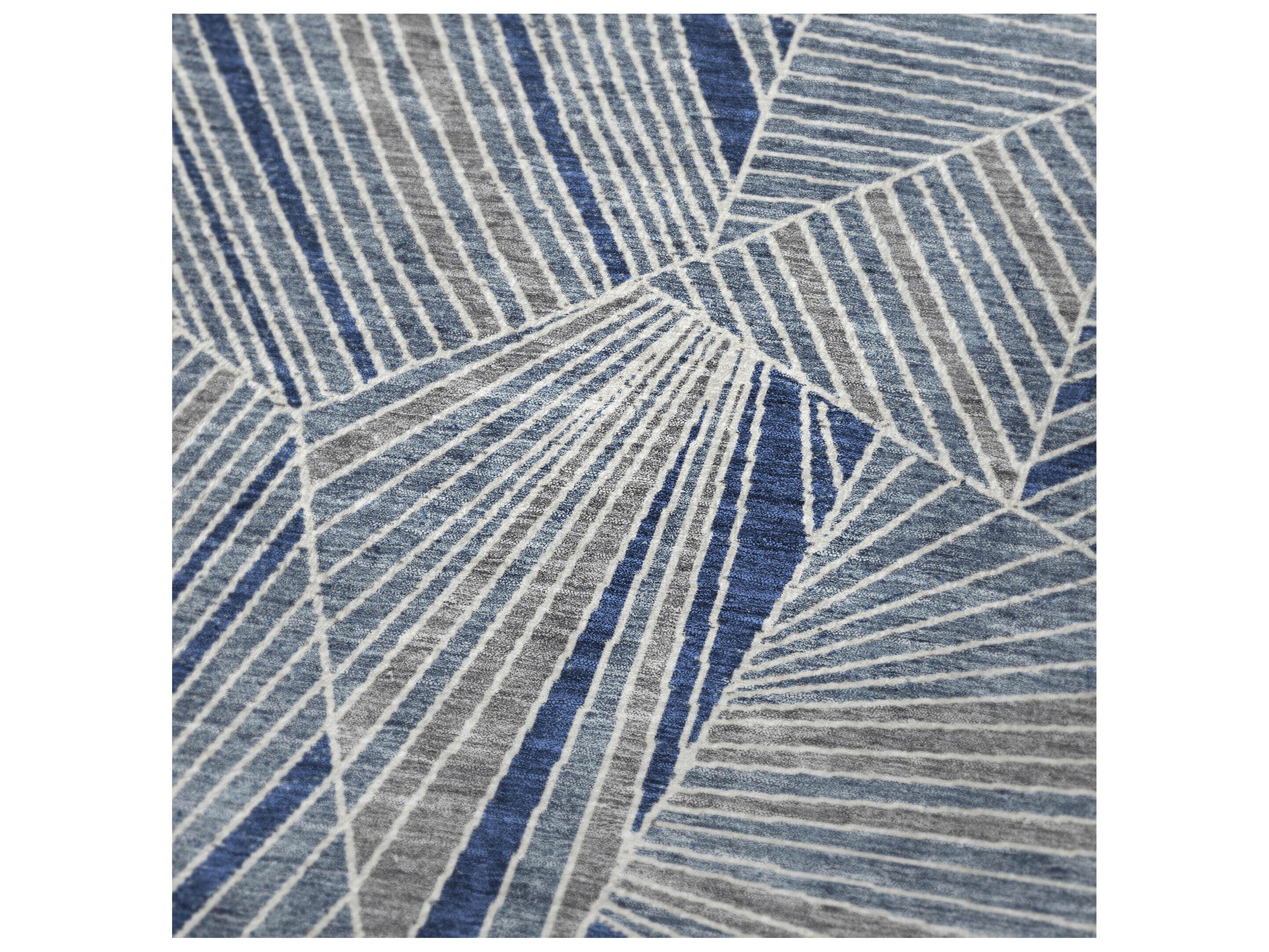 Dalyn Sherpa Blue Polyester Throw