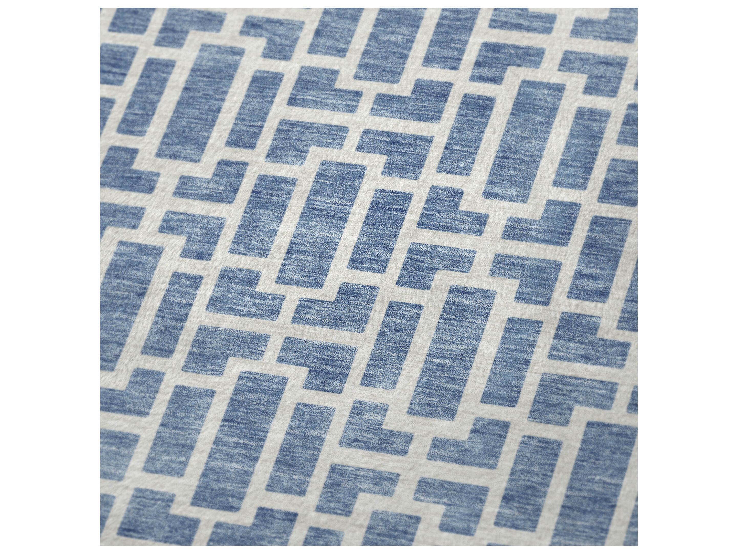 Dalyn Sherpa Blue Polyester Throw