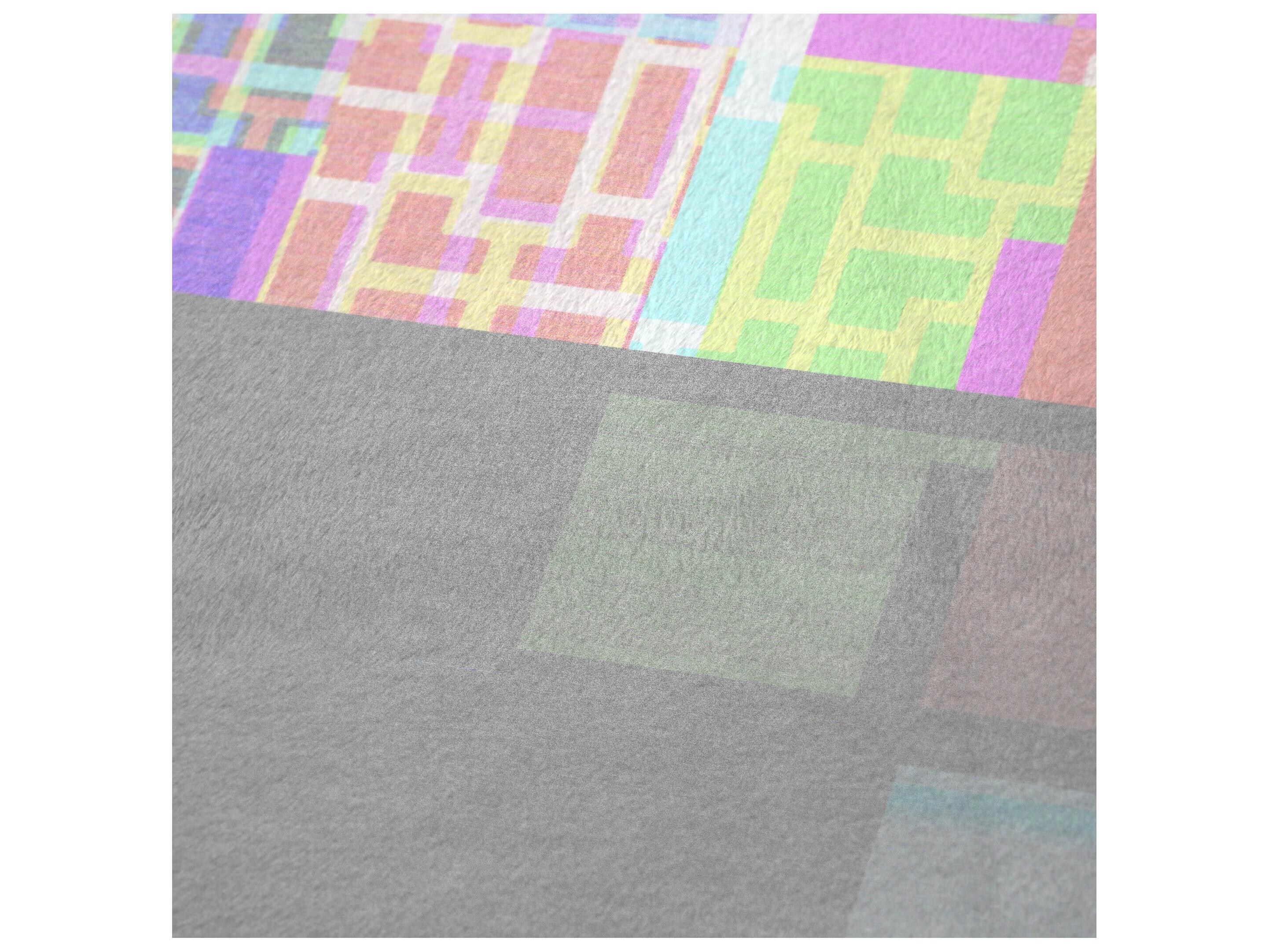 Dalyn Sherpa Blue Polyester Throw