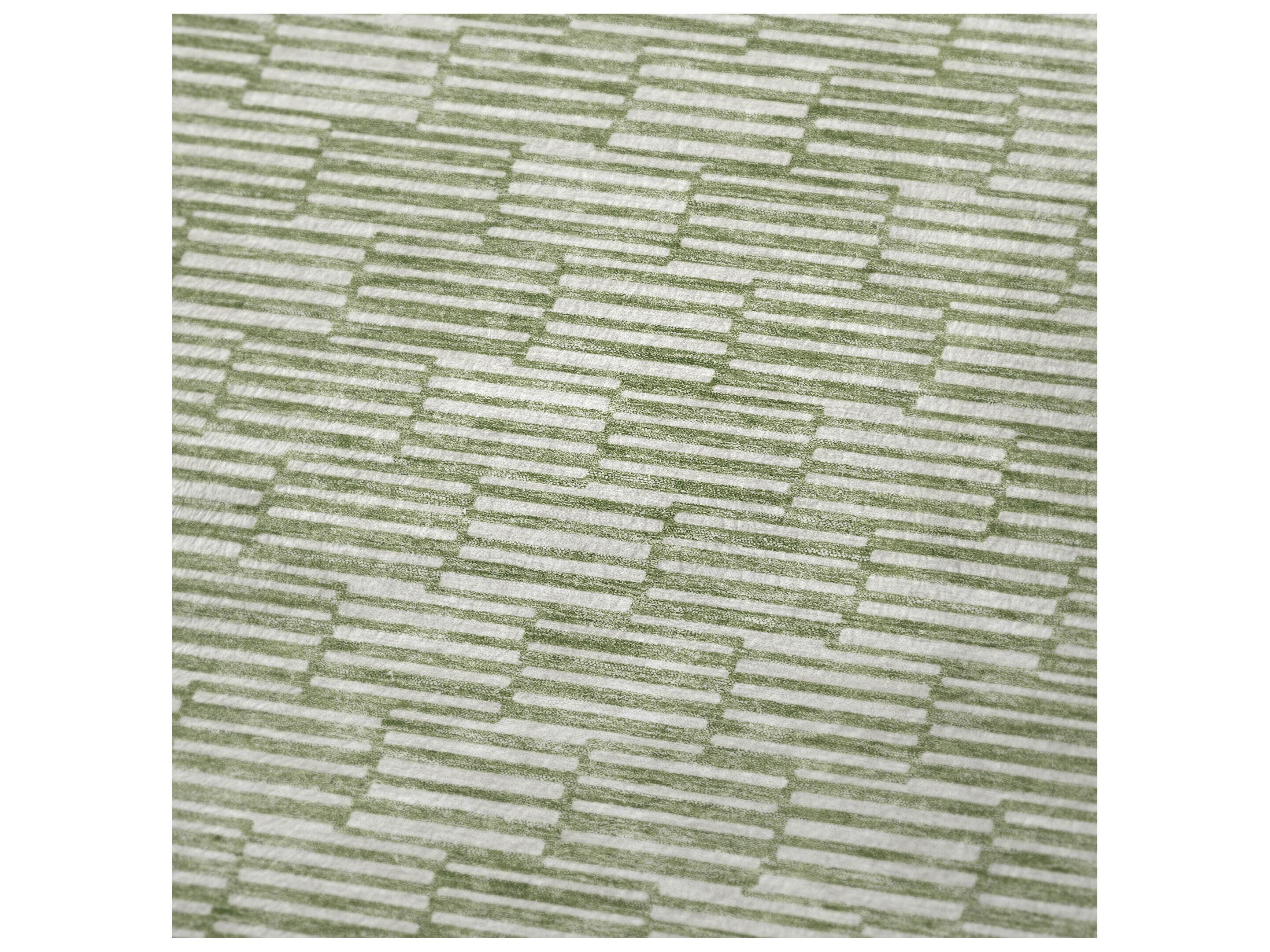 Dalyn Sherpa Green Polyester Throw