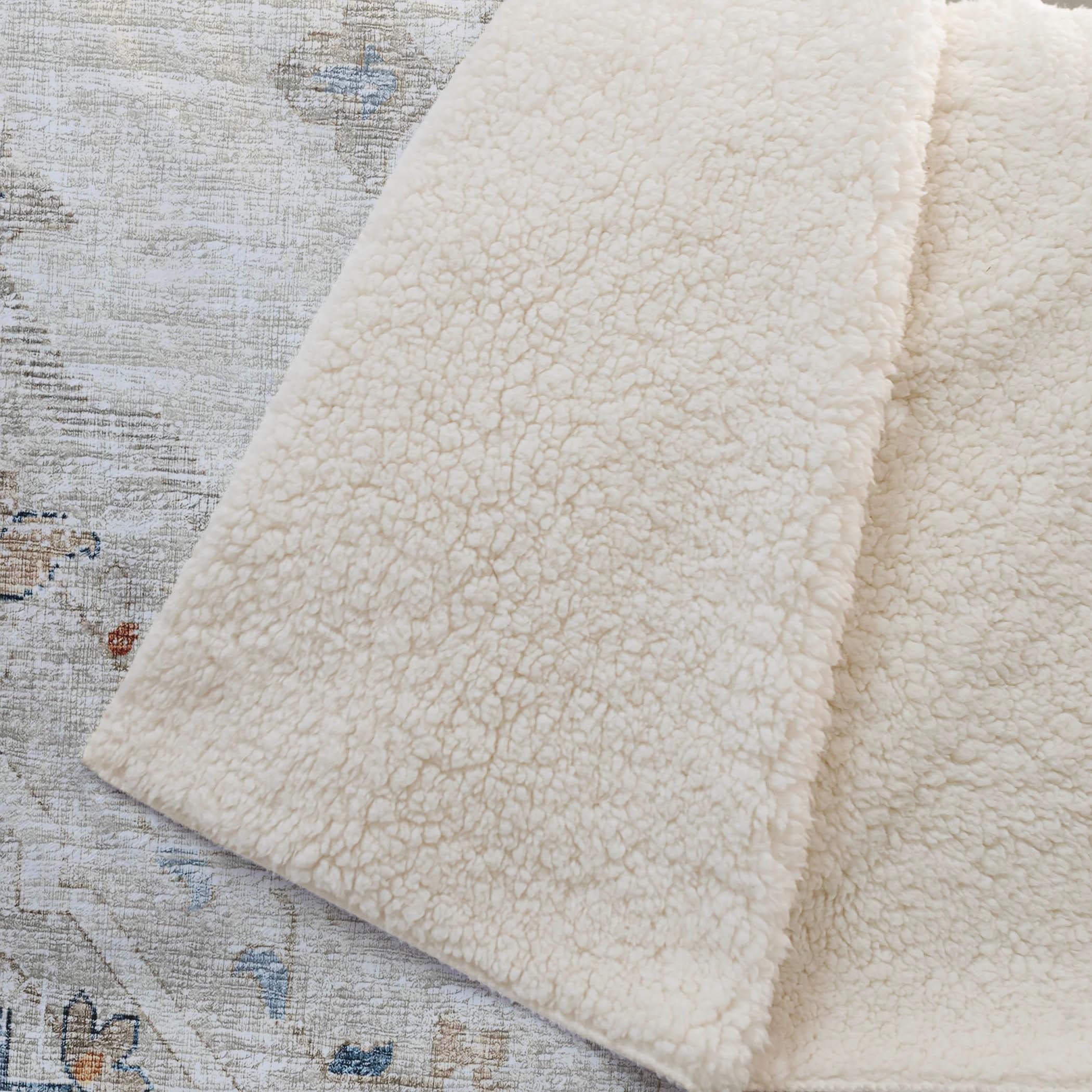 Dalyn Sherpa Multi Polyester Throw