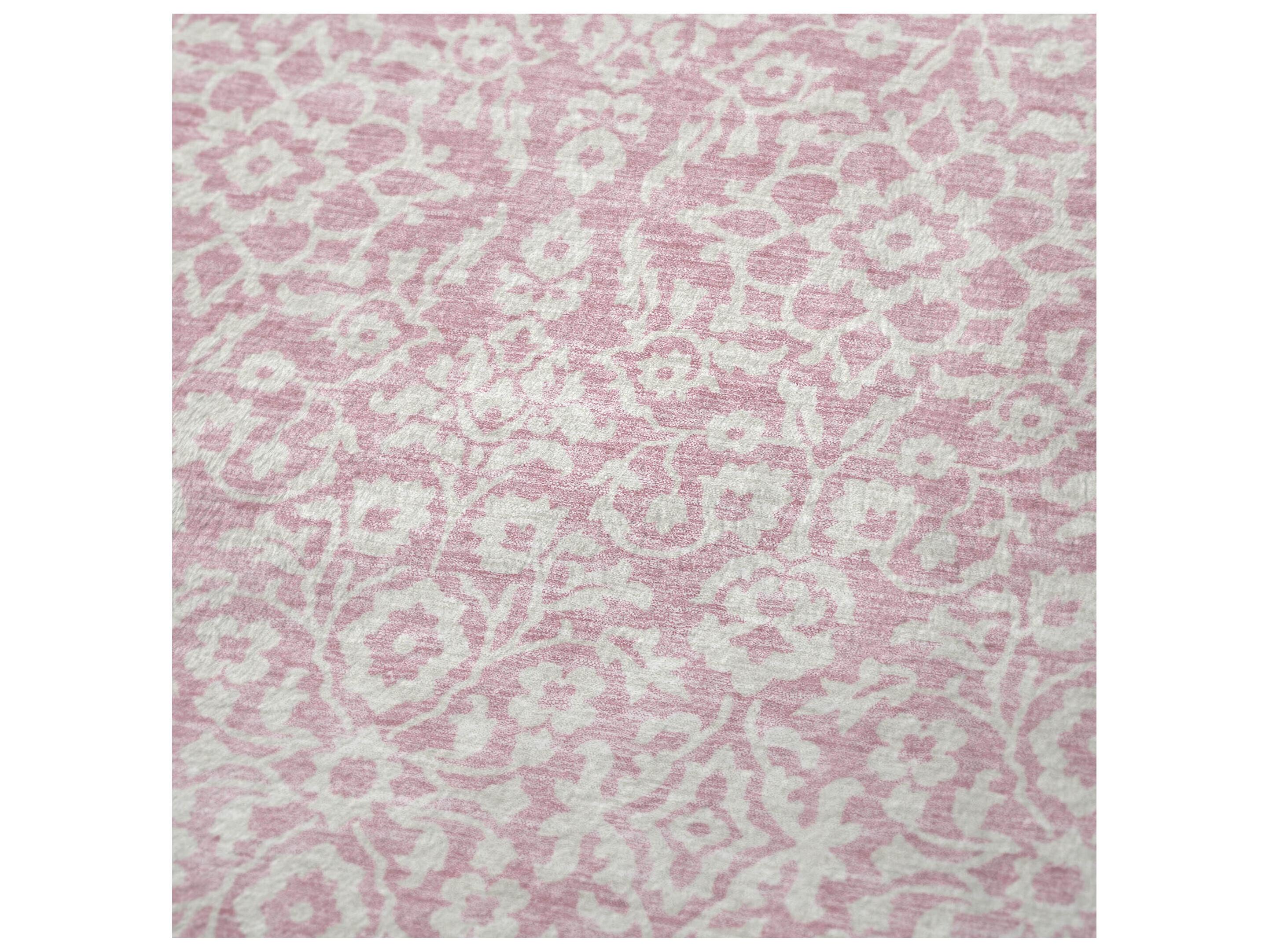 Dalyn Sherpa Pink Polyester Throw