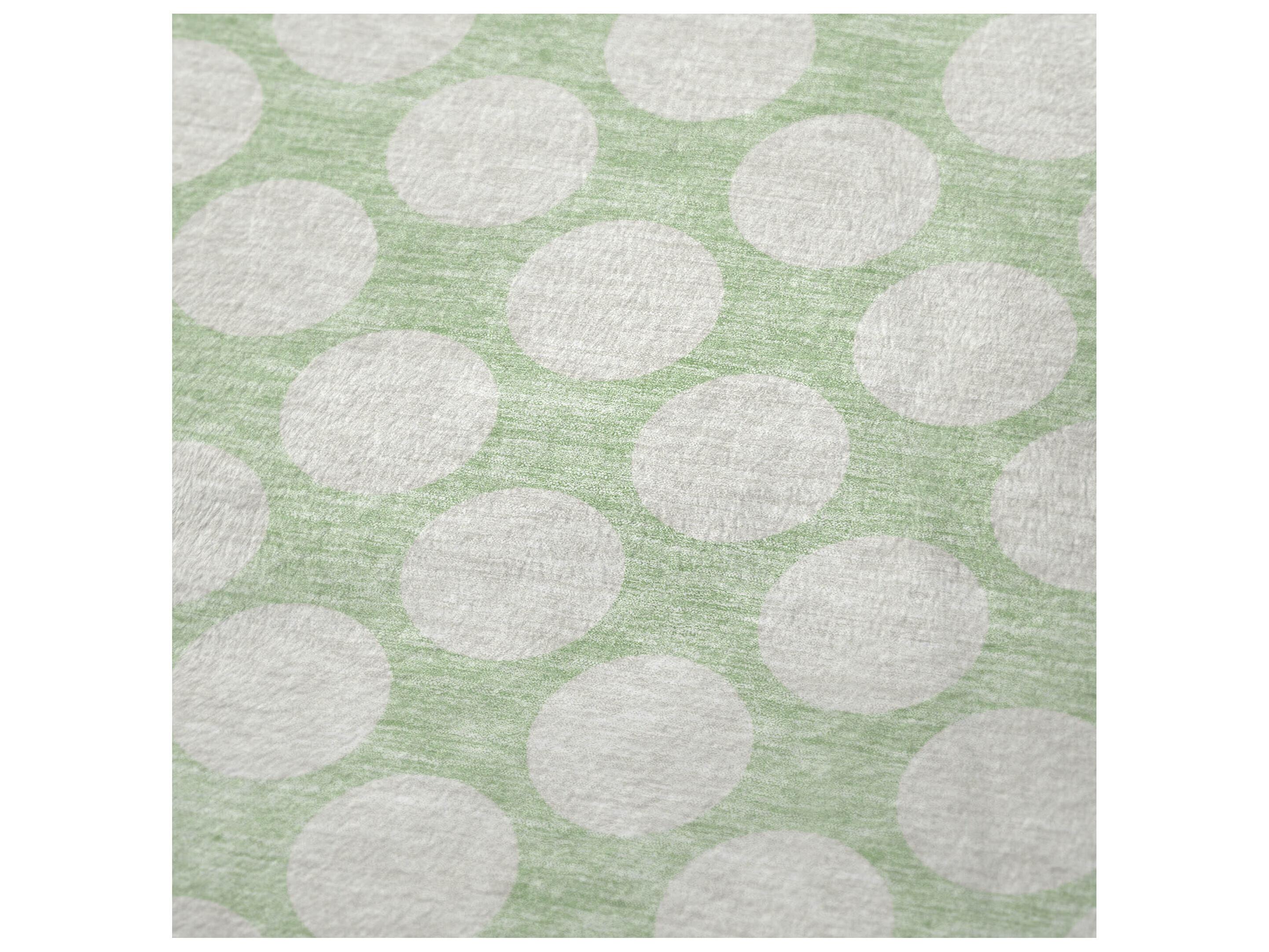 Dalyn Sherpa Green Polyester Throw