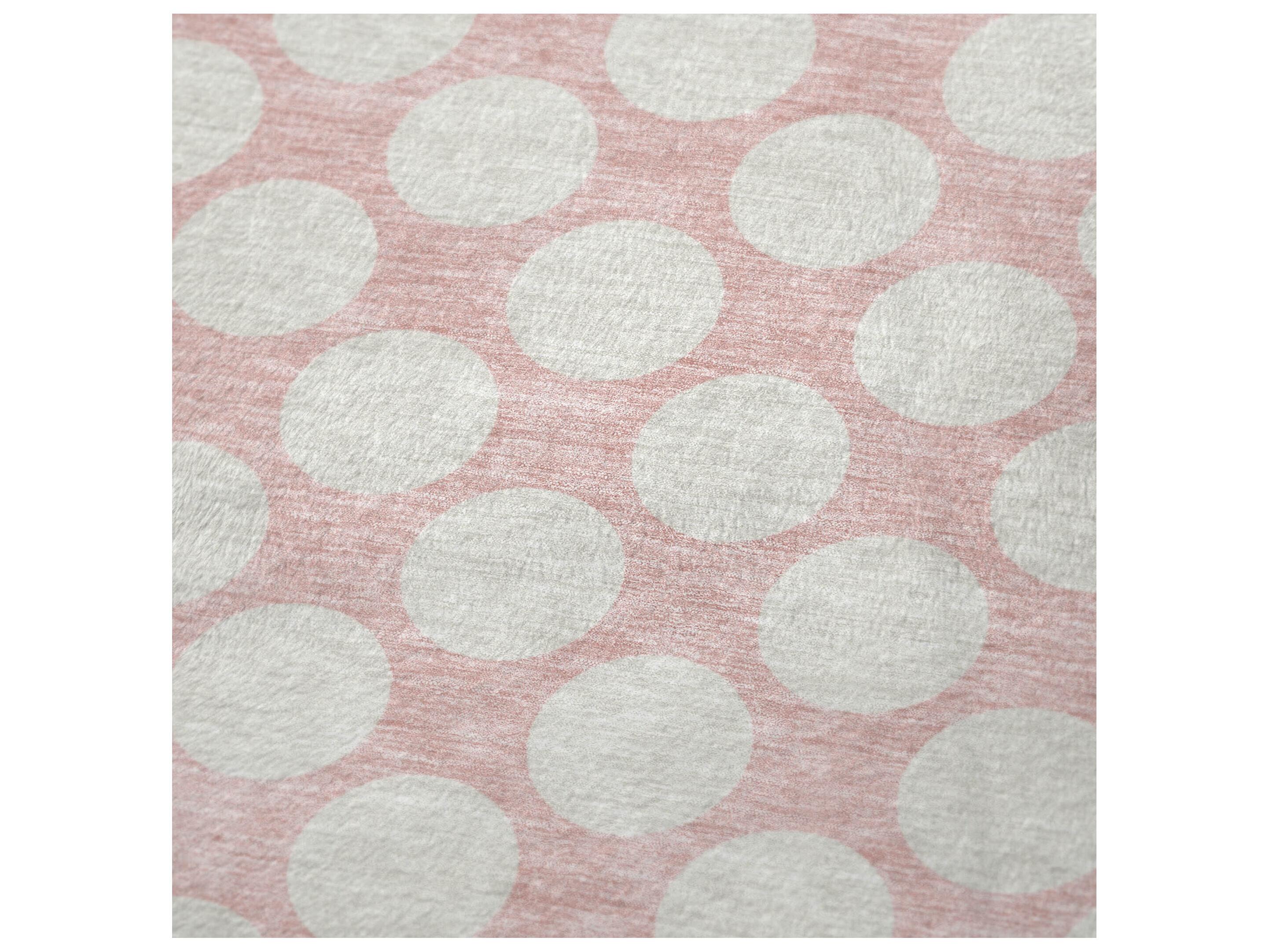 Dalyn Sherpa Pink Polyester Throw