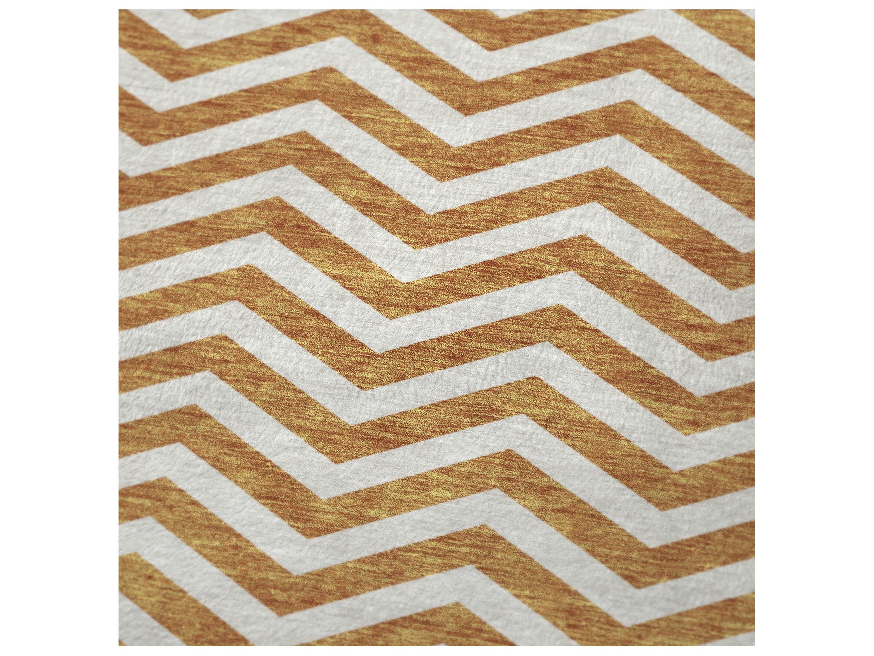 Dalyn Sherpa Orange Polyester Throw