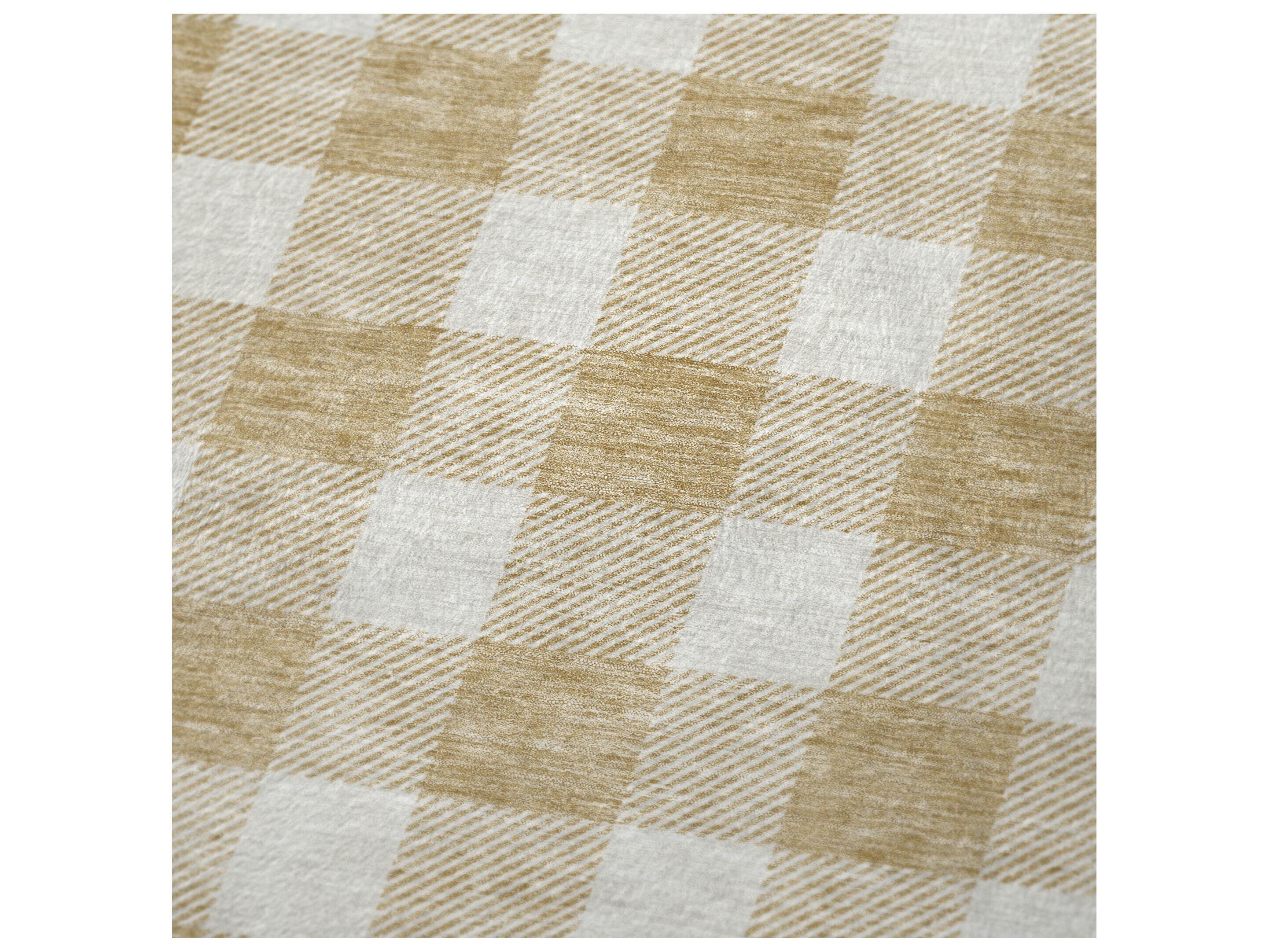 Dalyn Sherpa Gold Polyester Throw