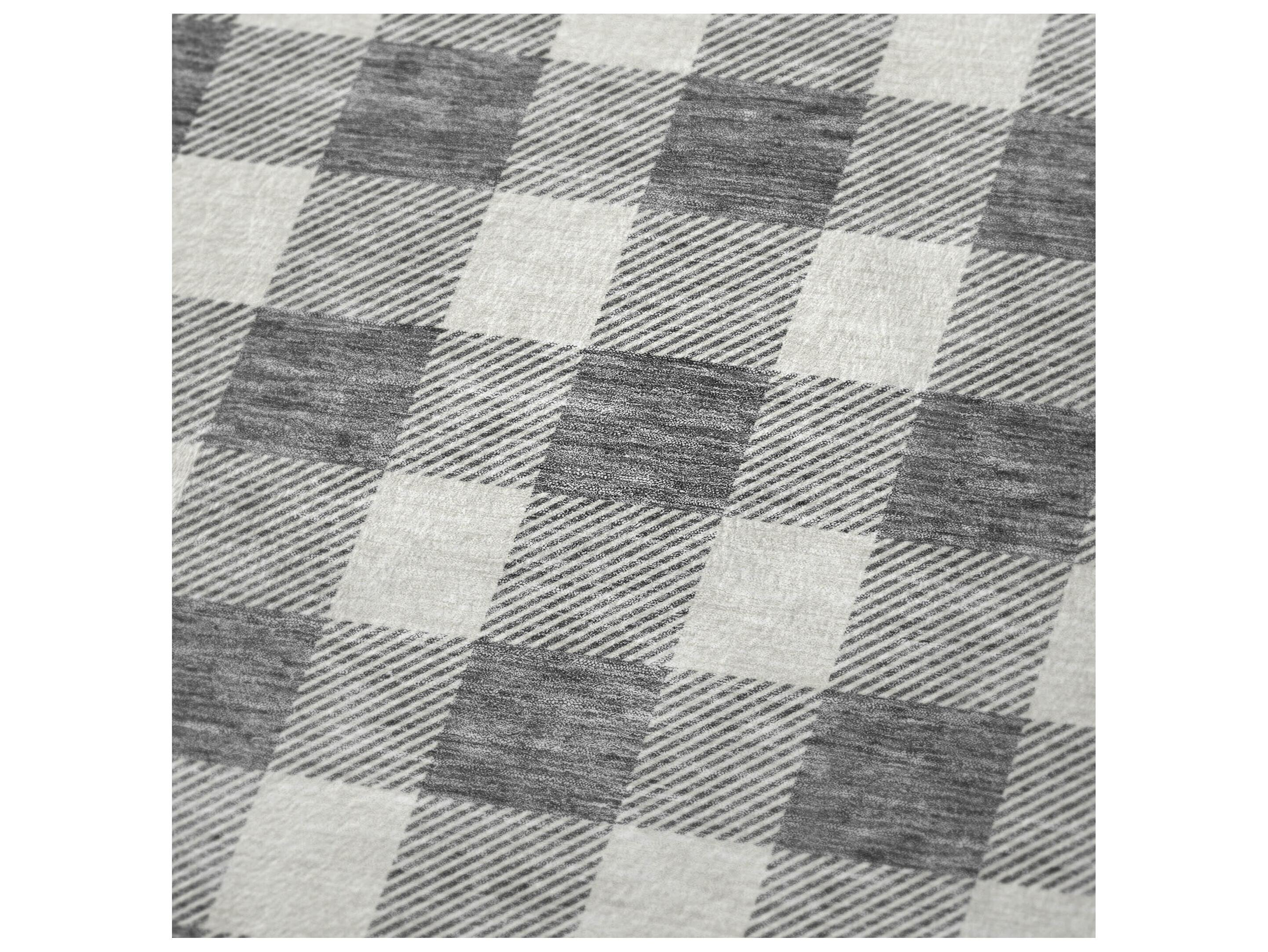 Dalyn Sherpa Gray Polyester Throw