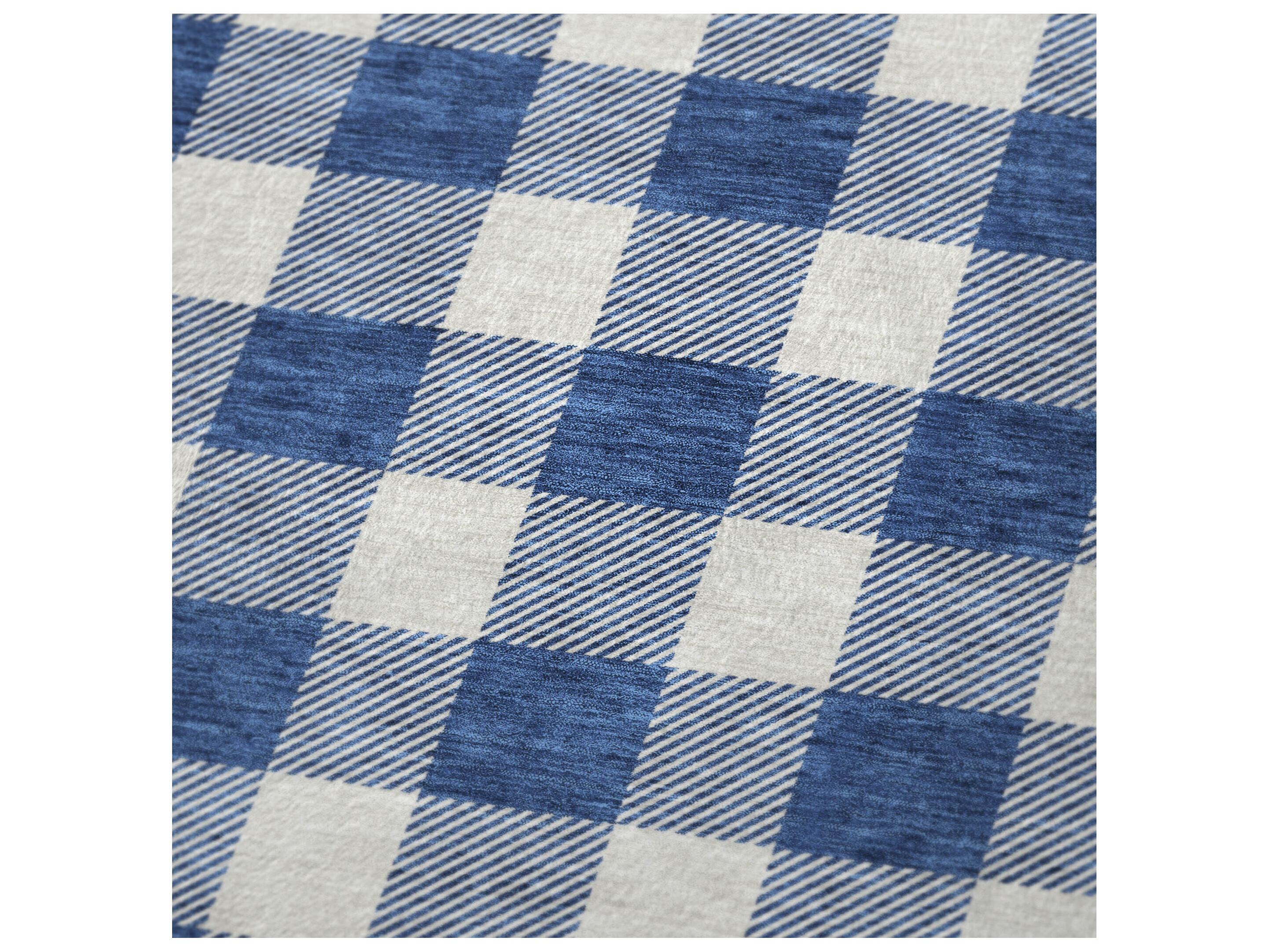 Dalyn Sherpa Blue Polyester Throw