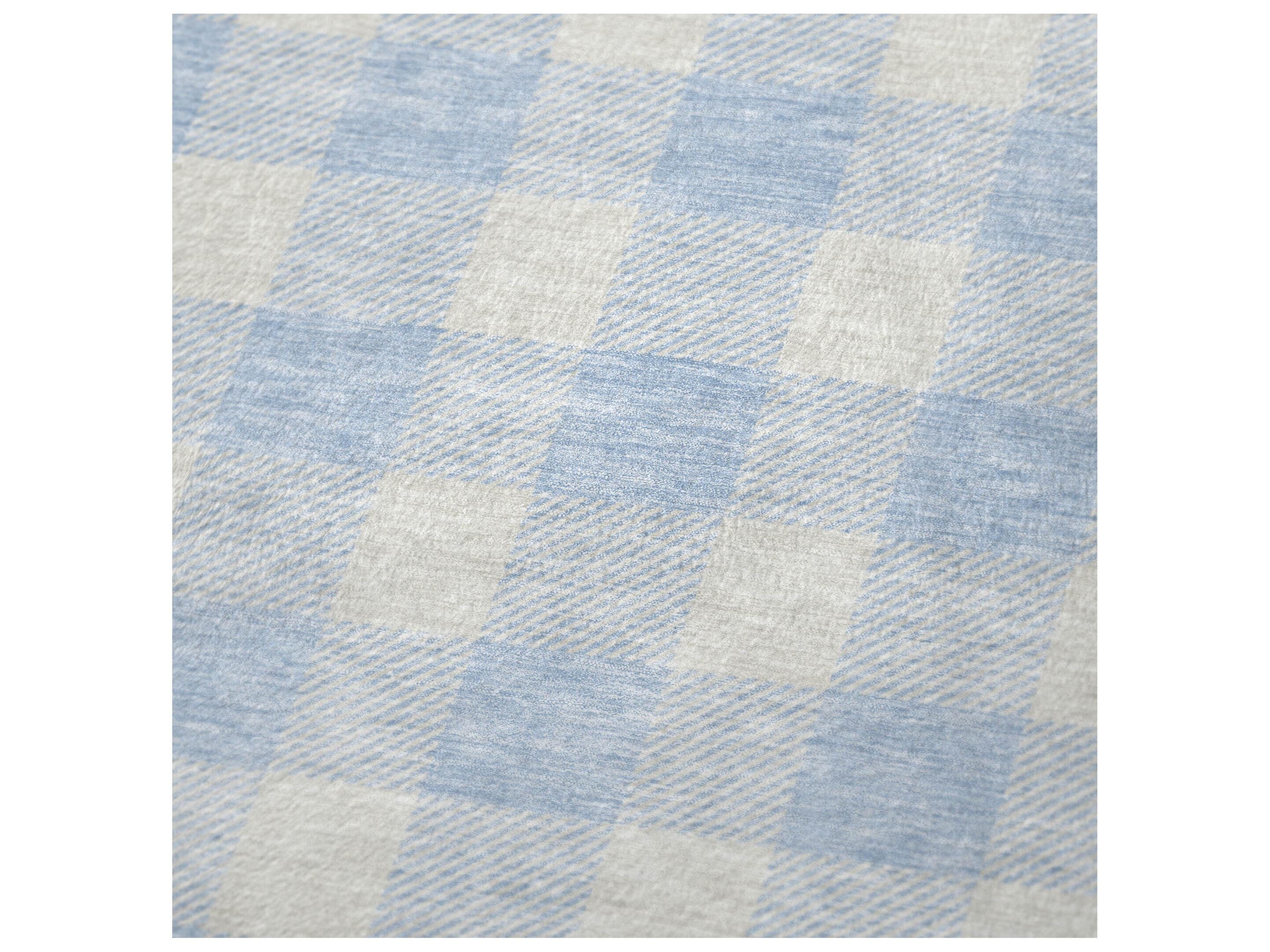 Dalyn Sherpa Blue Polyester Throw