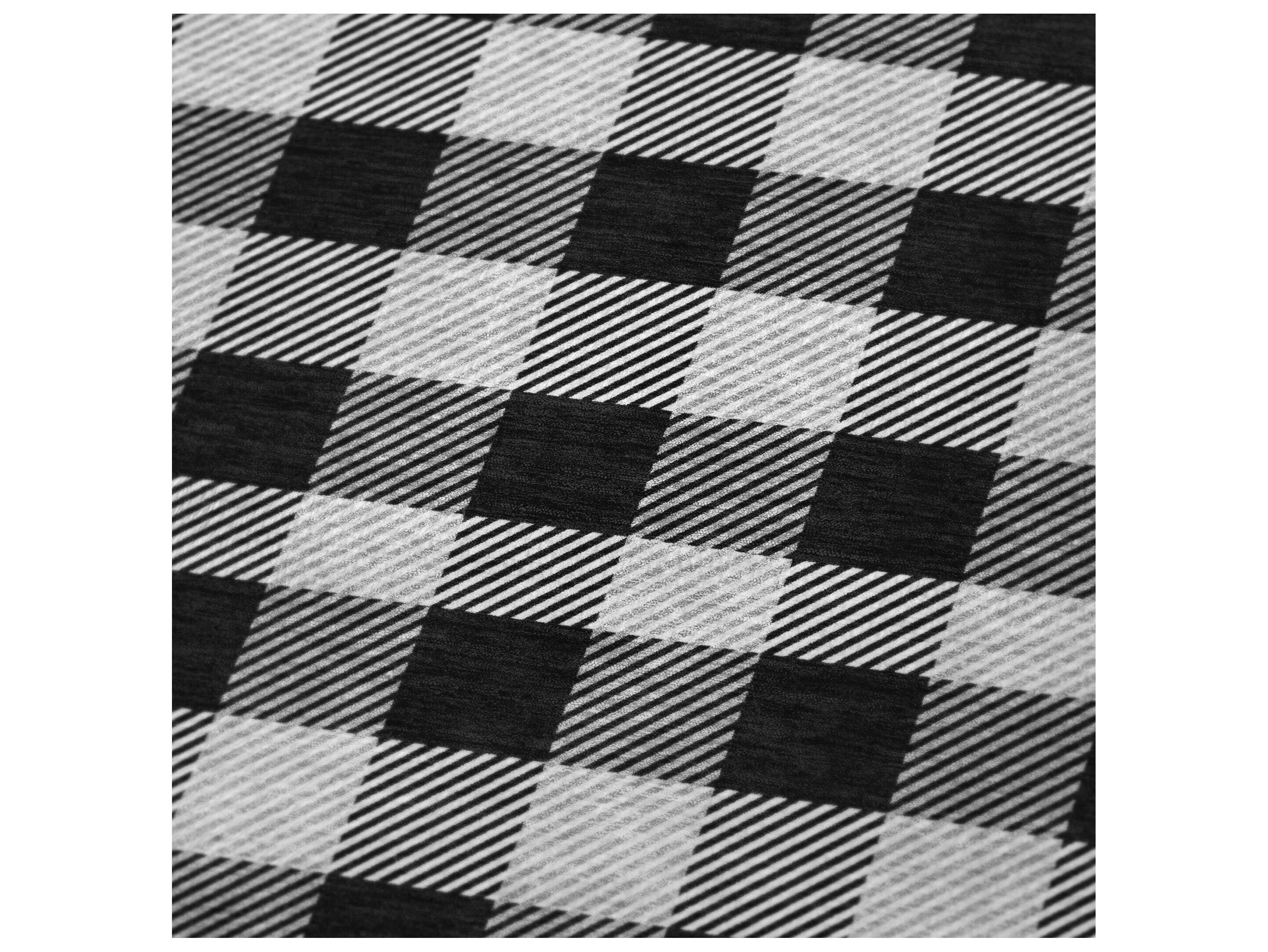 Dalyn Sherpa Black Polyester Throw