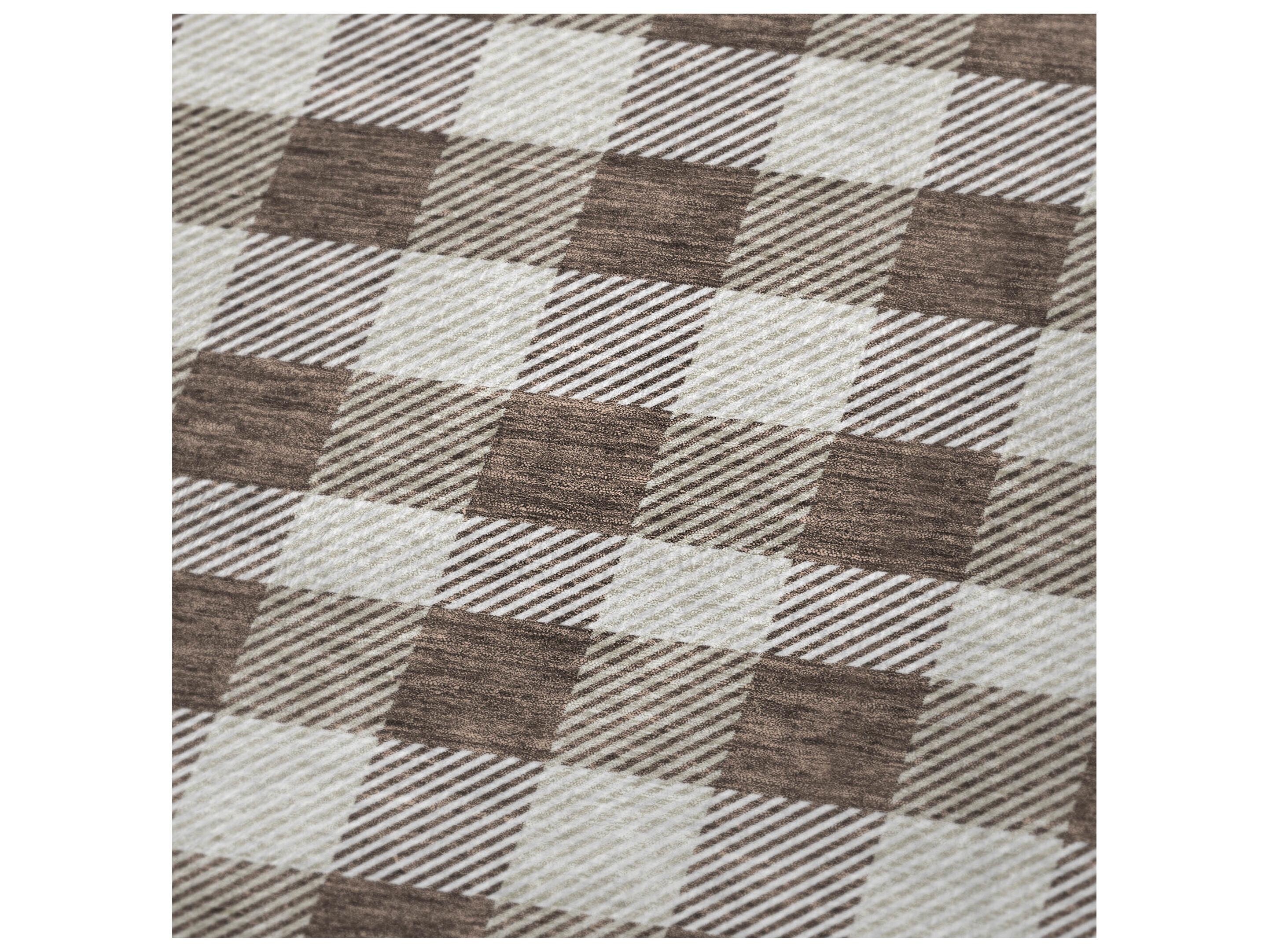 Dalyn Sherpa Brown Polyester Throw