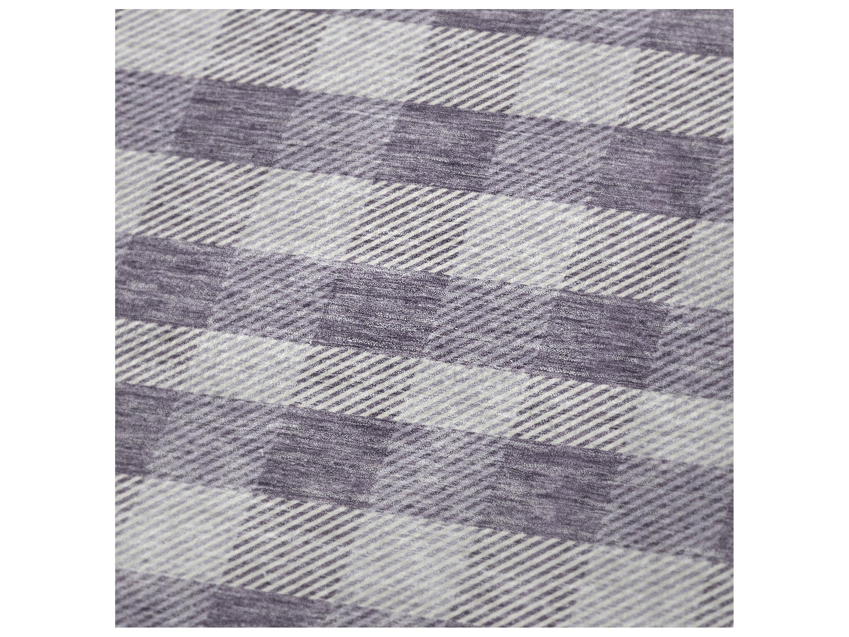 Dalyn Sherpa Purple Polyester Throw