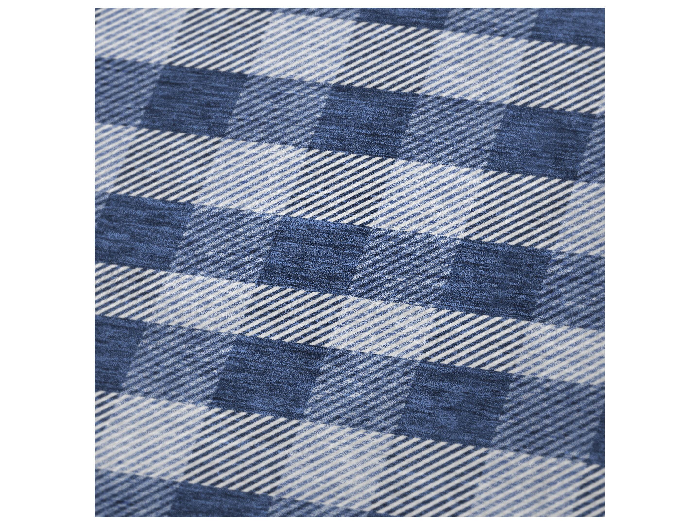 Dalyn Sherpa Blue Polyester Throw